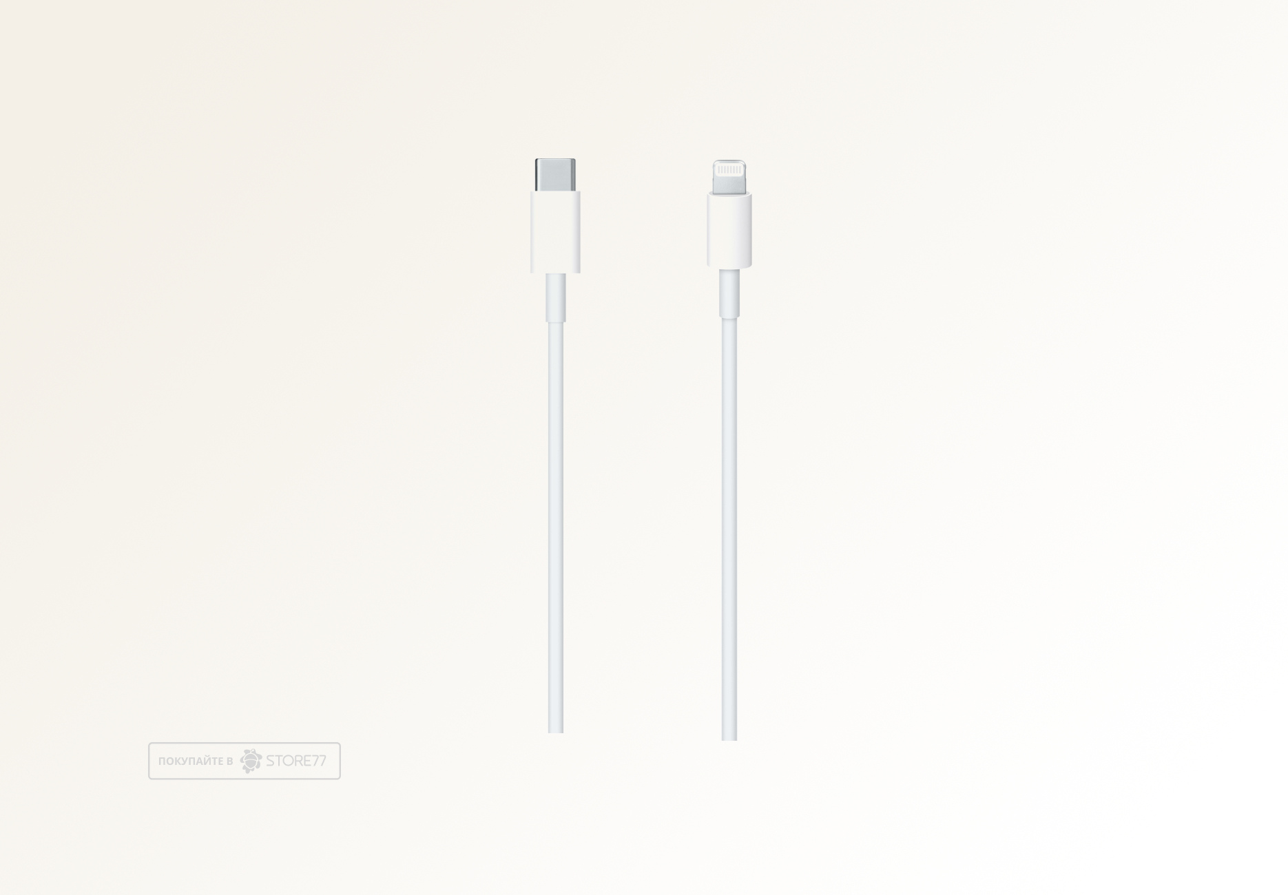 Кабель Apple USB-C - Lightning, 1.0 м (Белый)