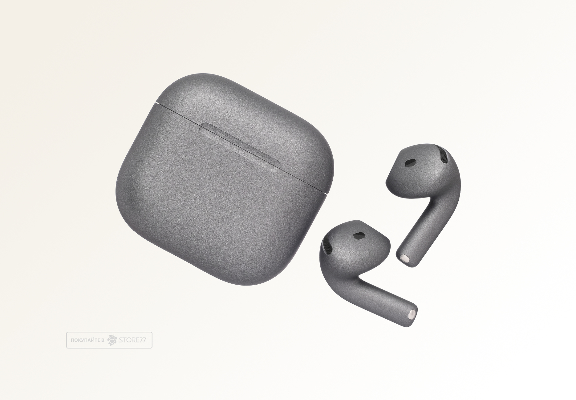 Беспроводные наушники Apple AirPods 4 с шумоподавлением (Графитовый)