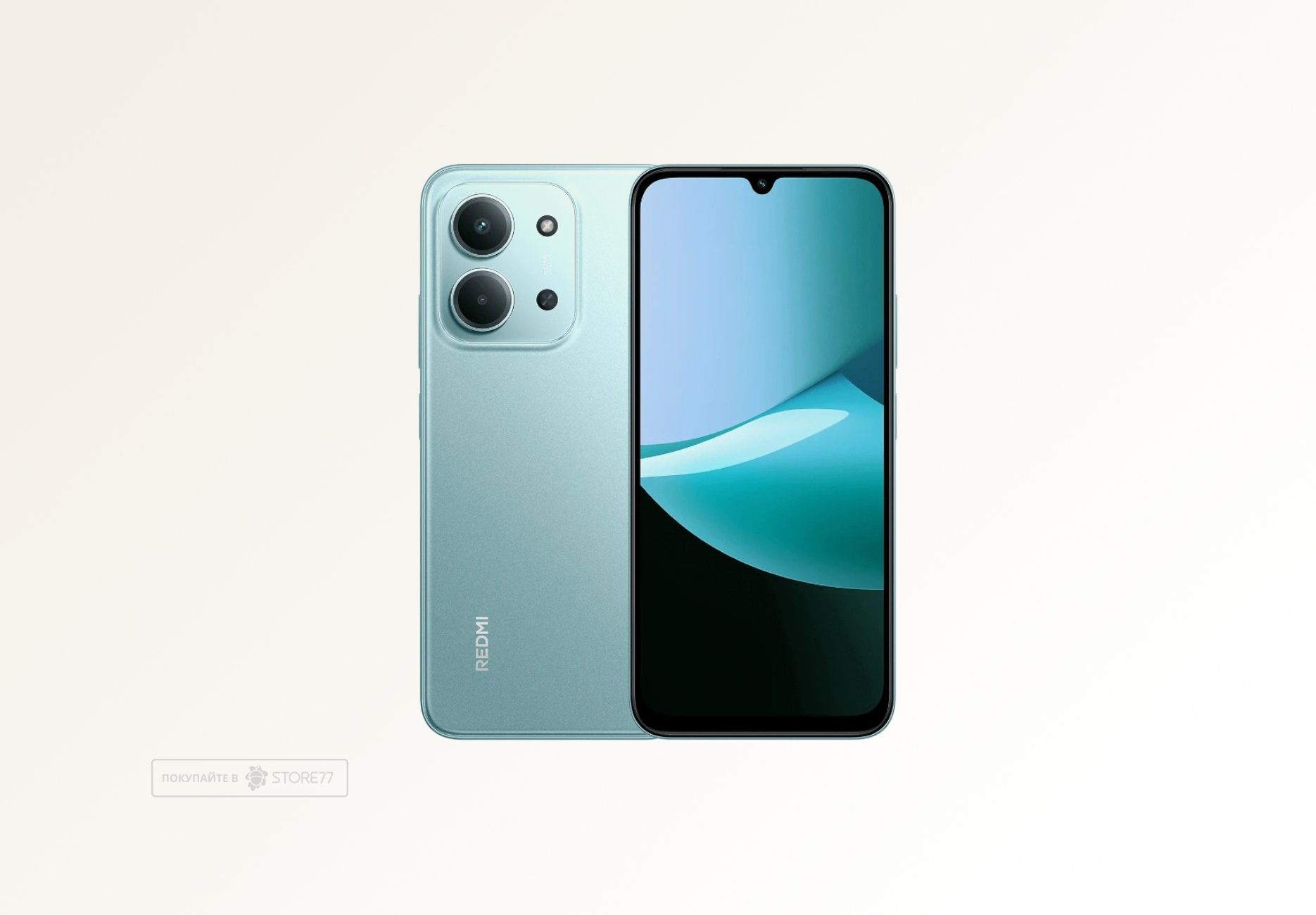 Телефон Xiaomi Redmi 15C 4/128 ГБ, цвет: мятно-зеленый (Mint Green)
