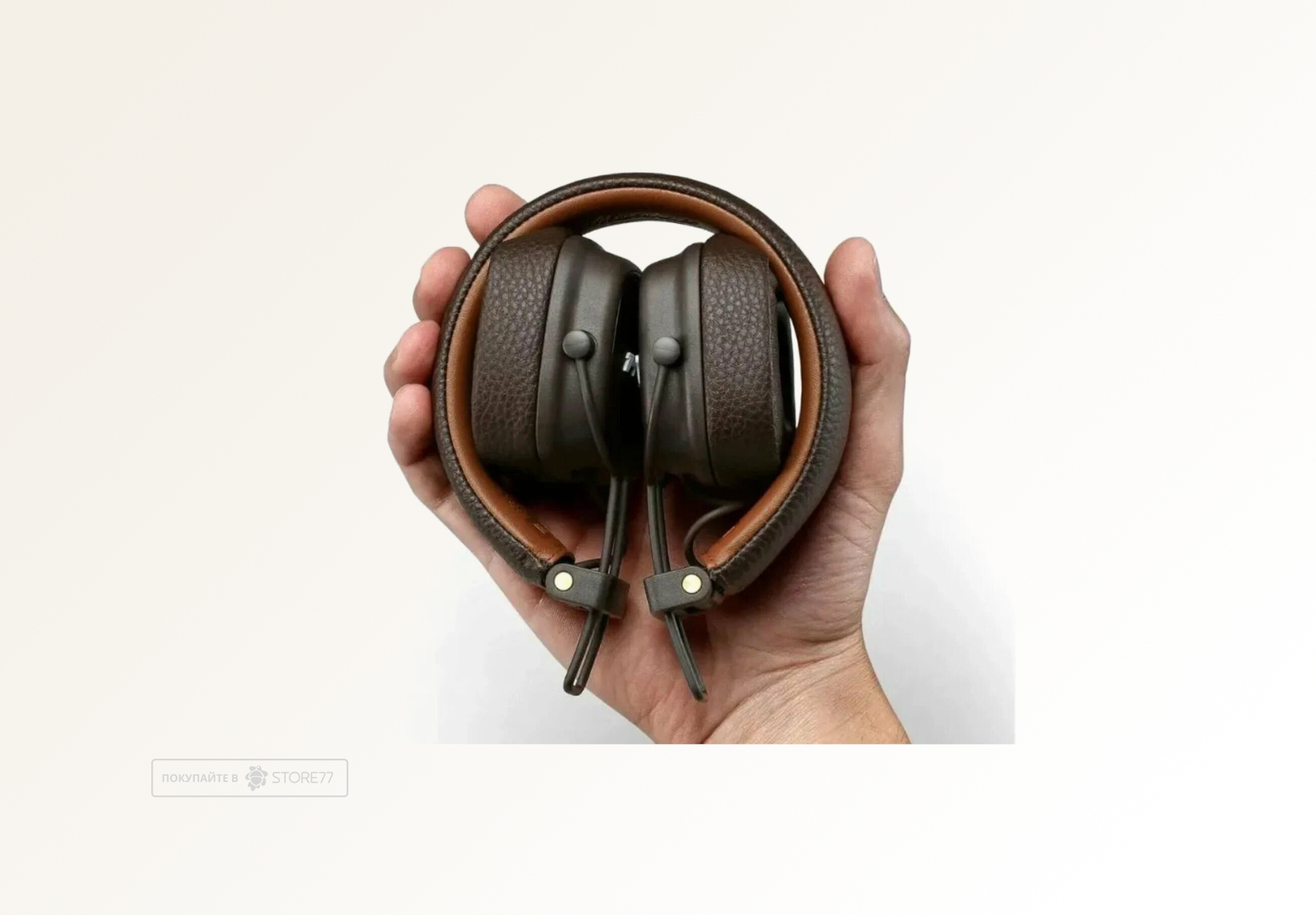 Беспроводные наушники Marshall Major IV (Коричневые)