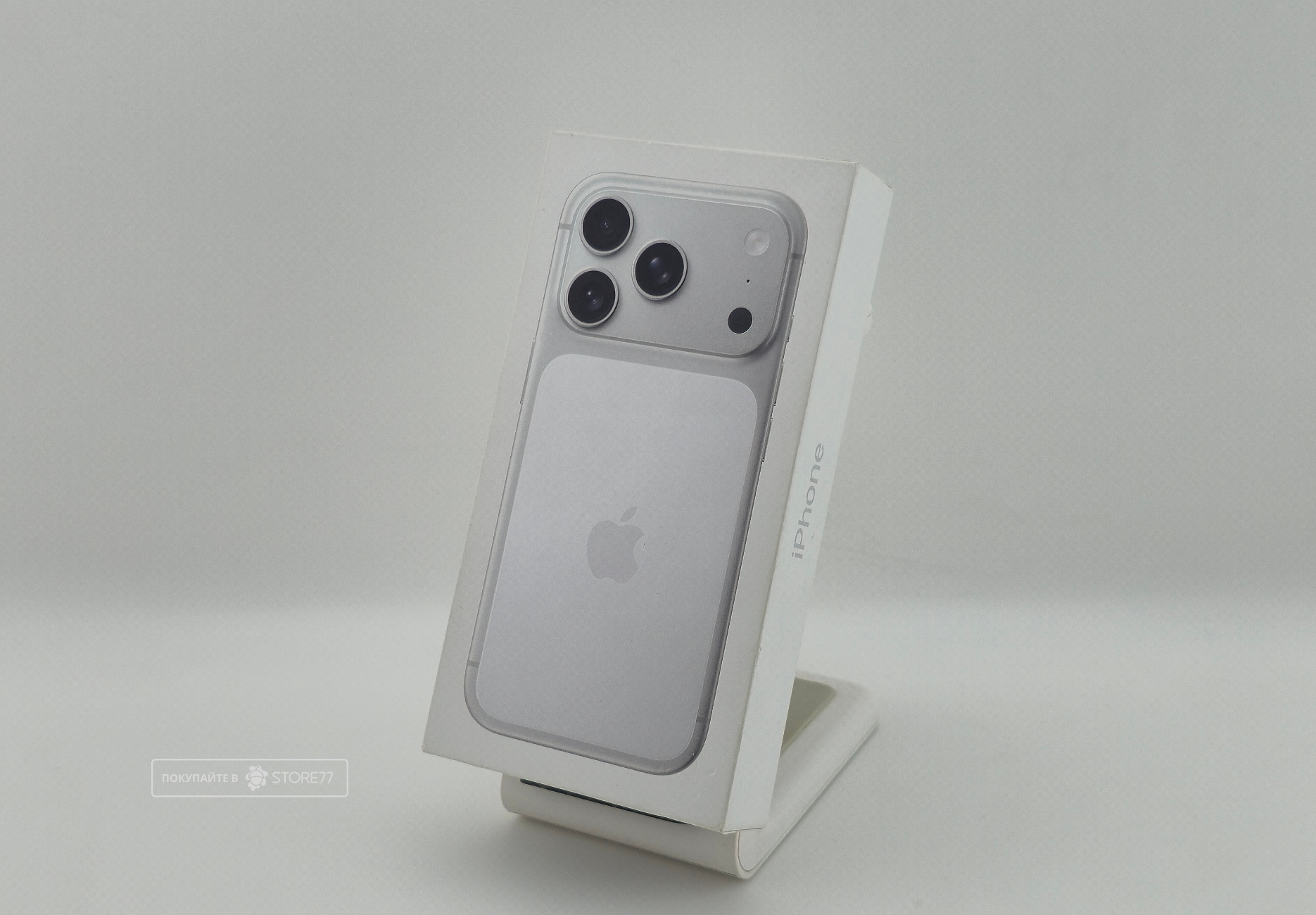 Телефон Apple iPhone 17 Pro 256 ГБ eSim (электронная SIM-карта), цвет: серебристый (Silver) (Селект)