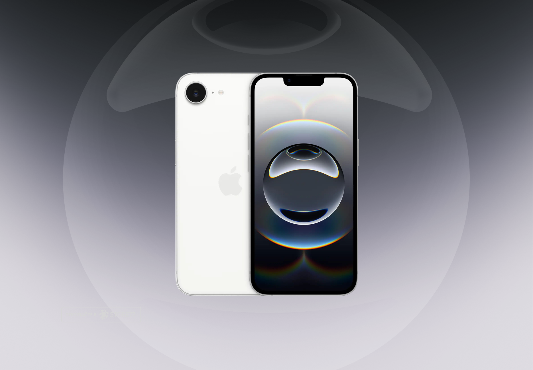 Телефон Apple iPhone 16e 128 ГБ, Dual sim (две SIM-карты), цвет: белый (White)