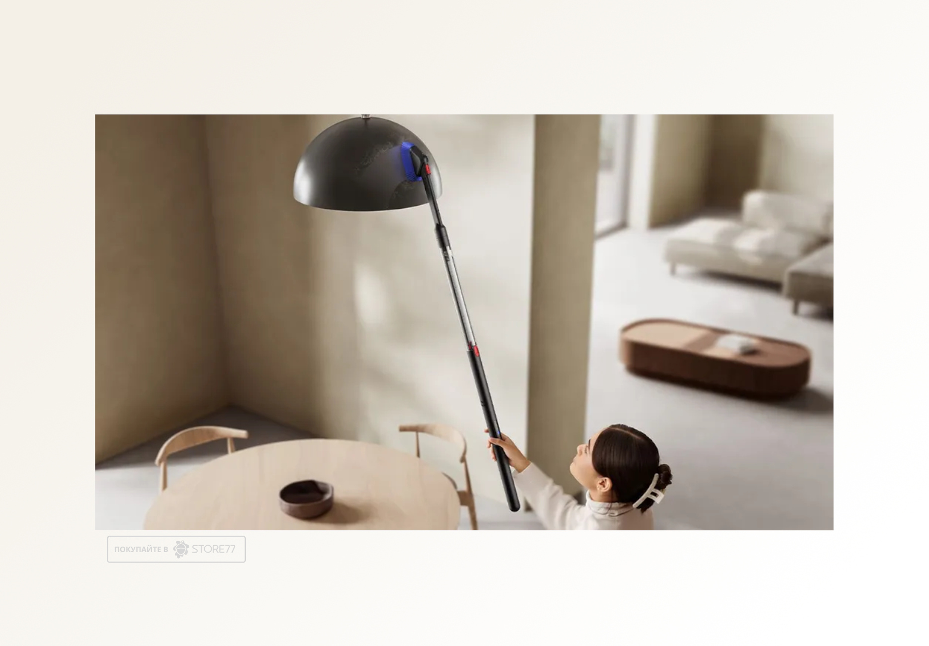 Беспроводной пылесос Dyson PencilVac Fluffycone, цвет: черный (Black) Вилка EU
