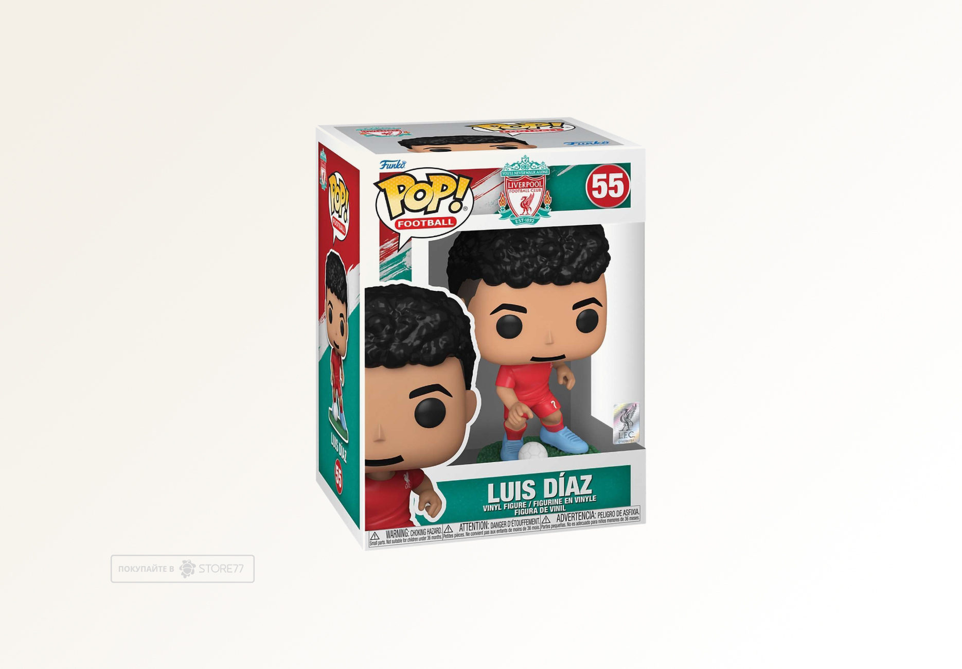 Фигурка Funko POP! Football Liverpool FC Luis Diaz (55)