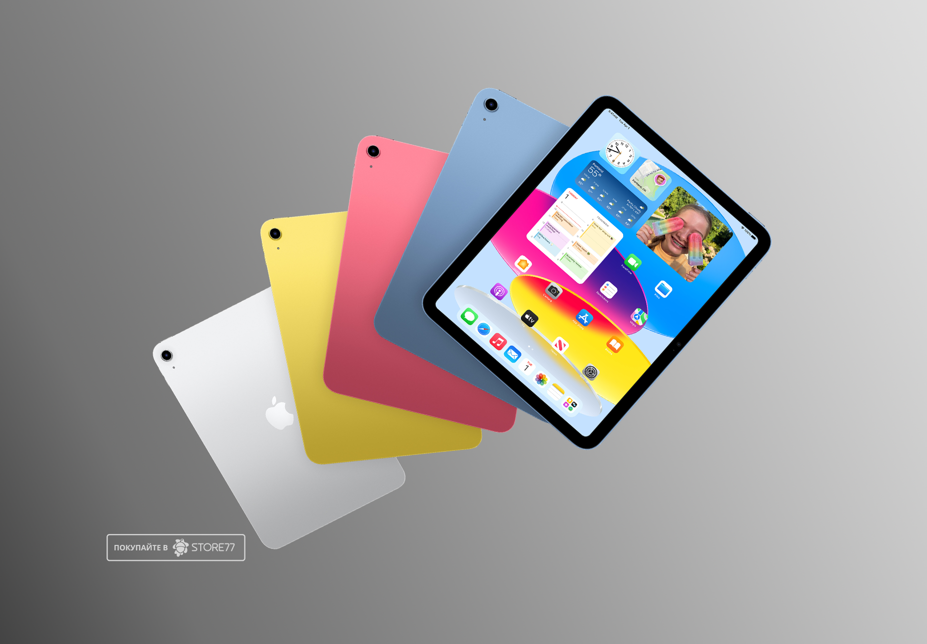 Планшет Apple iPad 11 512 ГБ Wi-Fi + Сотовая связь (Cellular) (Серебристый)