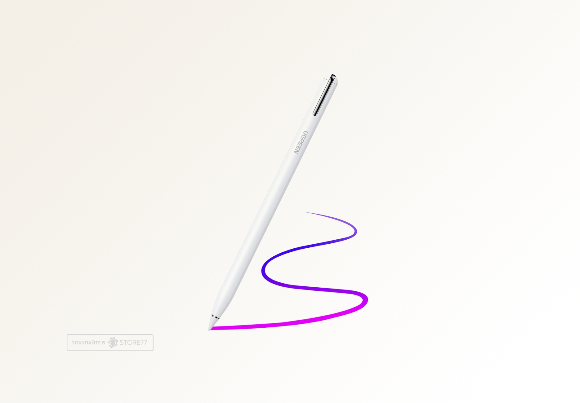 Стилус Ugreen LP452 для iPad (Белый)