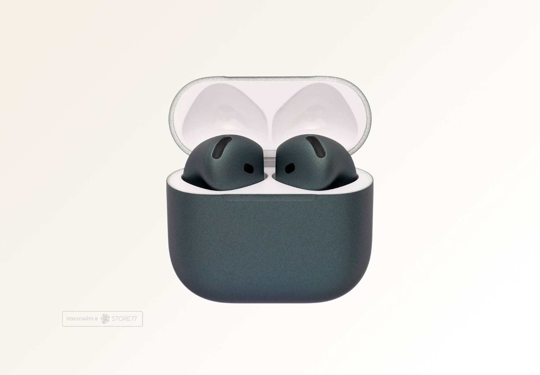 Беспроводные наушники Apple AirPods 4 с шумоподавлением (Темно-зеленый)