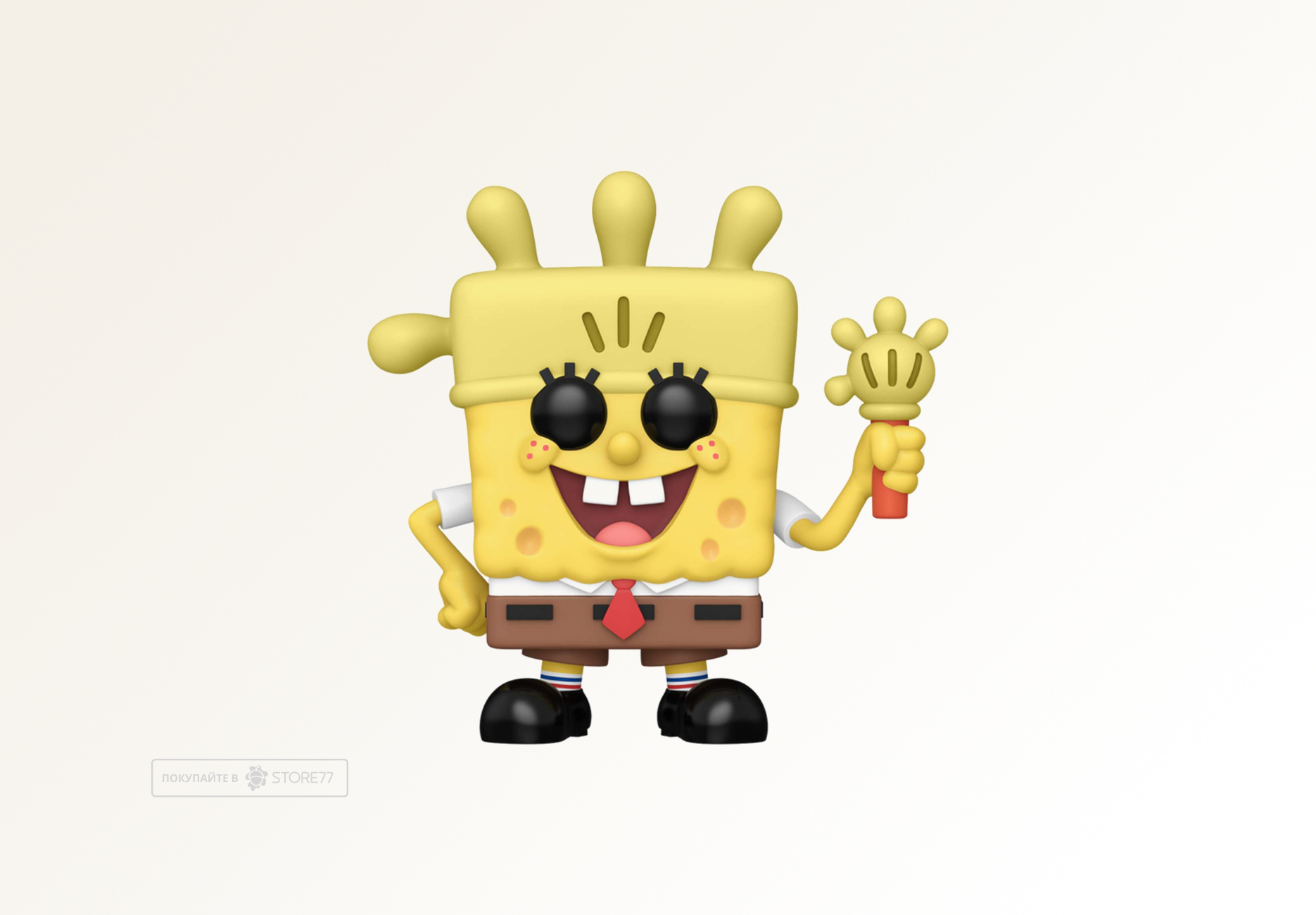 Фигурка Funko POP! Animation Spongebob SquarePants 25th Glove World Spongebob (1671)