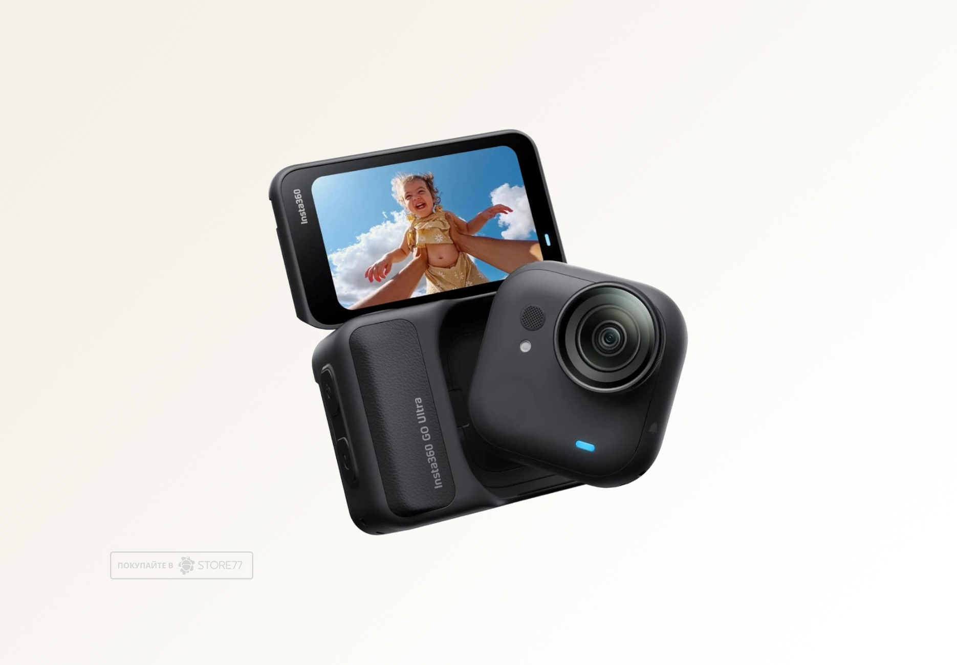 Экшн-камера Insta360 GO Ultra Creator Bundle, цвет: черный (Black)