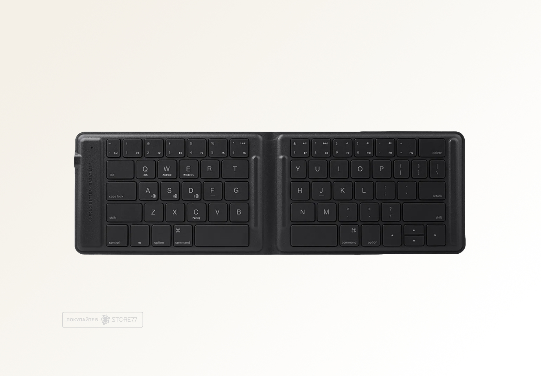 Клавиатура Uniq Forio Foldable (Черная)