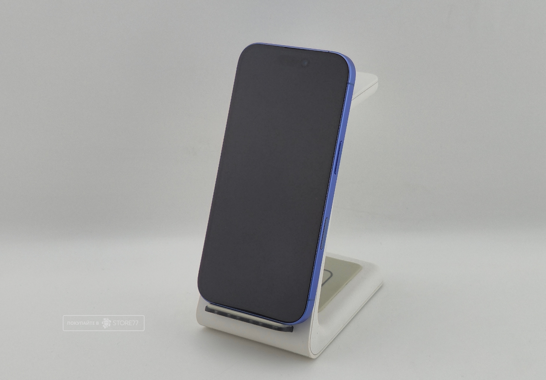 Телефон Apple iPhone 16 128 ГБ, цвет: ультрамарин (Ultramarine) (Восстановленный)