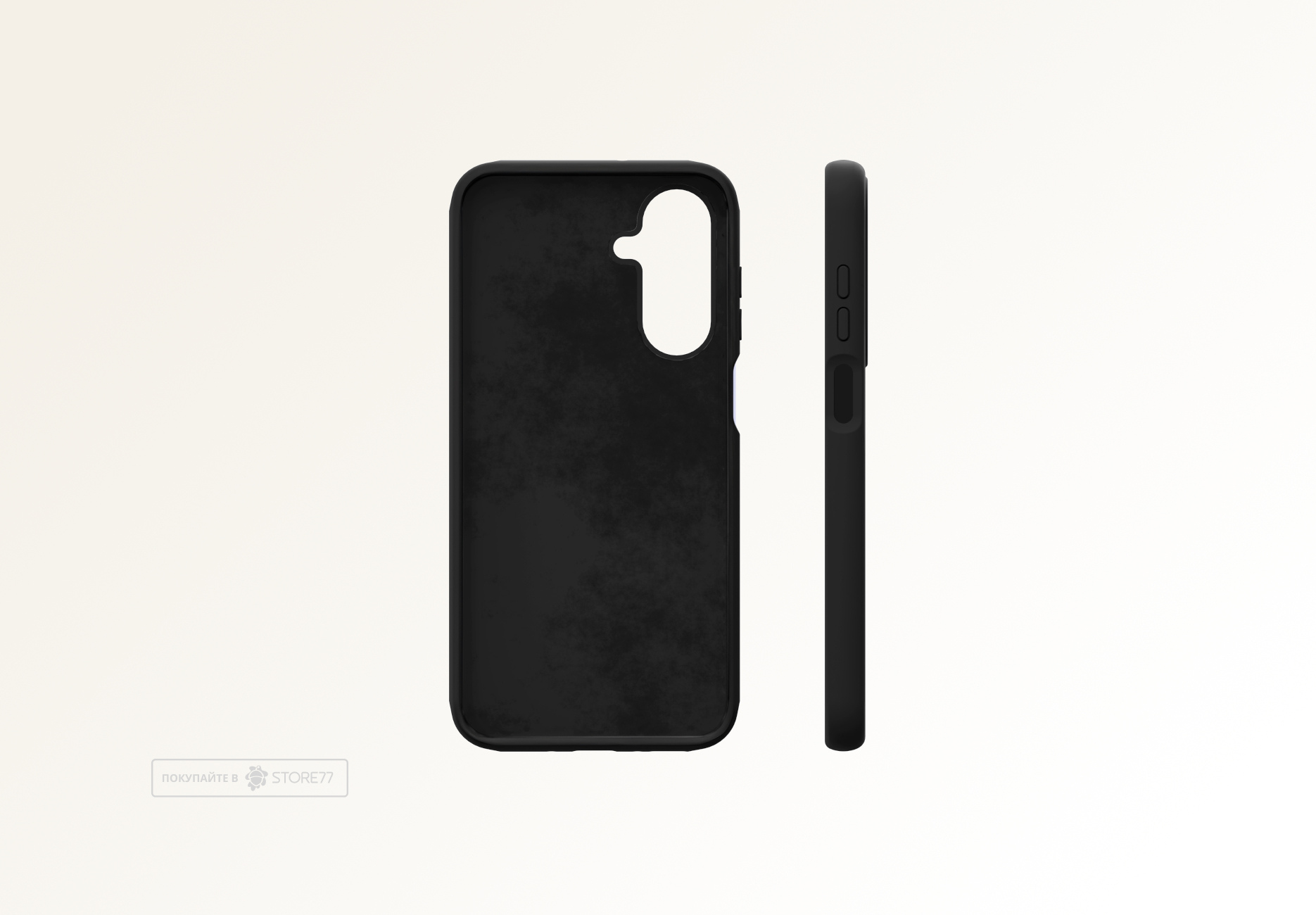 Чехол защитный VLP Aster Case для Samsung Galaxy A56 (Черный)
