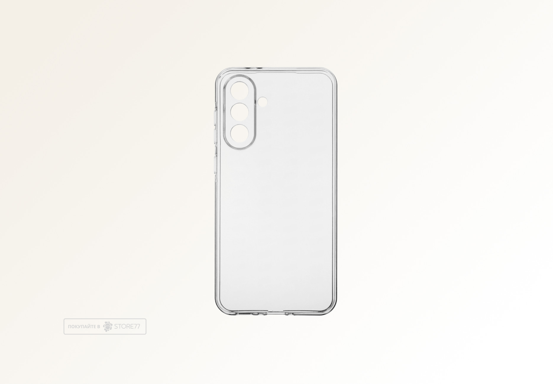 Чехол силиконовый для Samsung Galaxy A36 (Прозрачный)