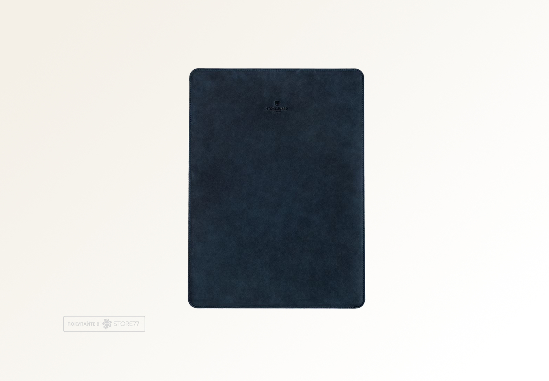 Чехол кожаный Stoneguard 511 для Macbook Air/Pro 13" (Синий)