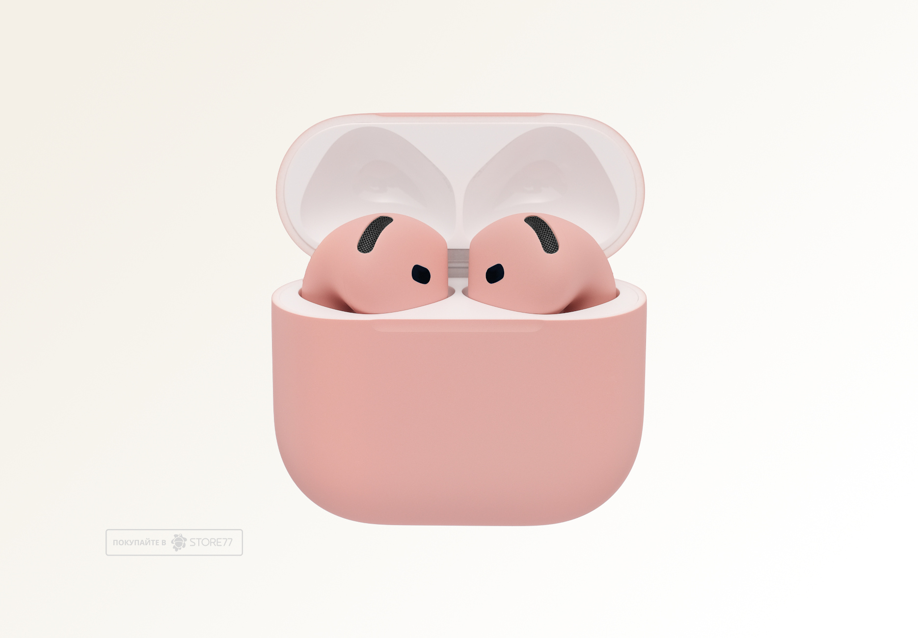 Беспроводные наушники Apple AirPods 4 с шумоподавлением (Розовый песок)