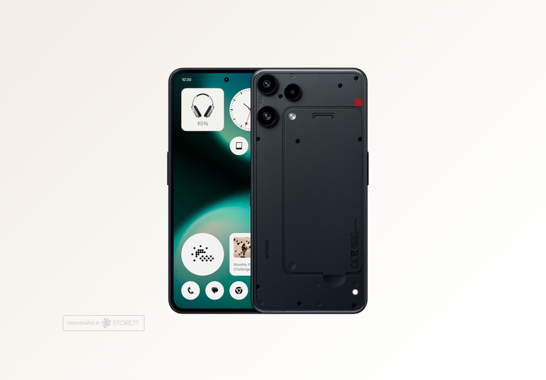 Телефон Nothing Phone (3a) Lite 8/128 ГБ (Черный)