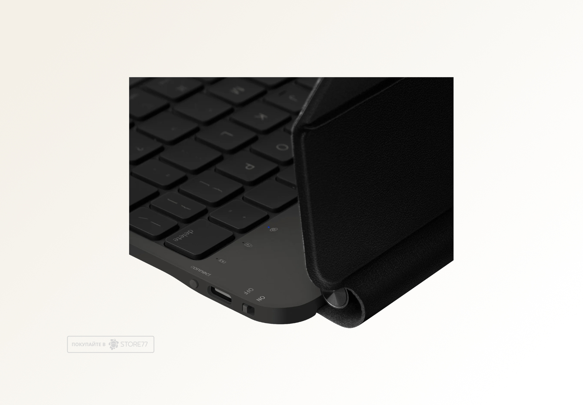 Клавиатура Uniq Venno Pro для iPad Pro 13 M4/M5 (Черная)
