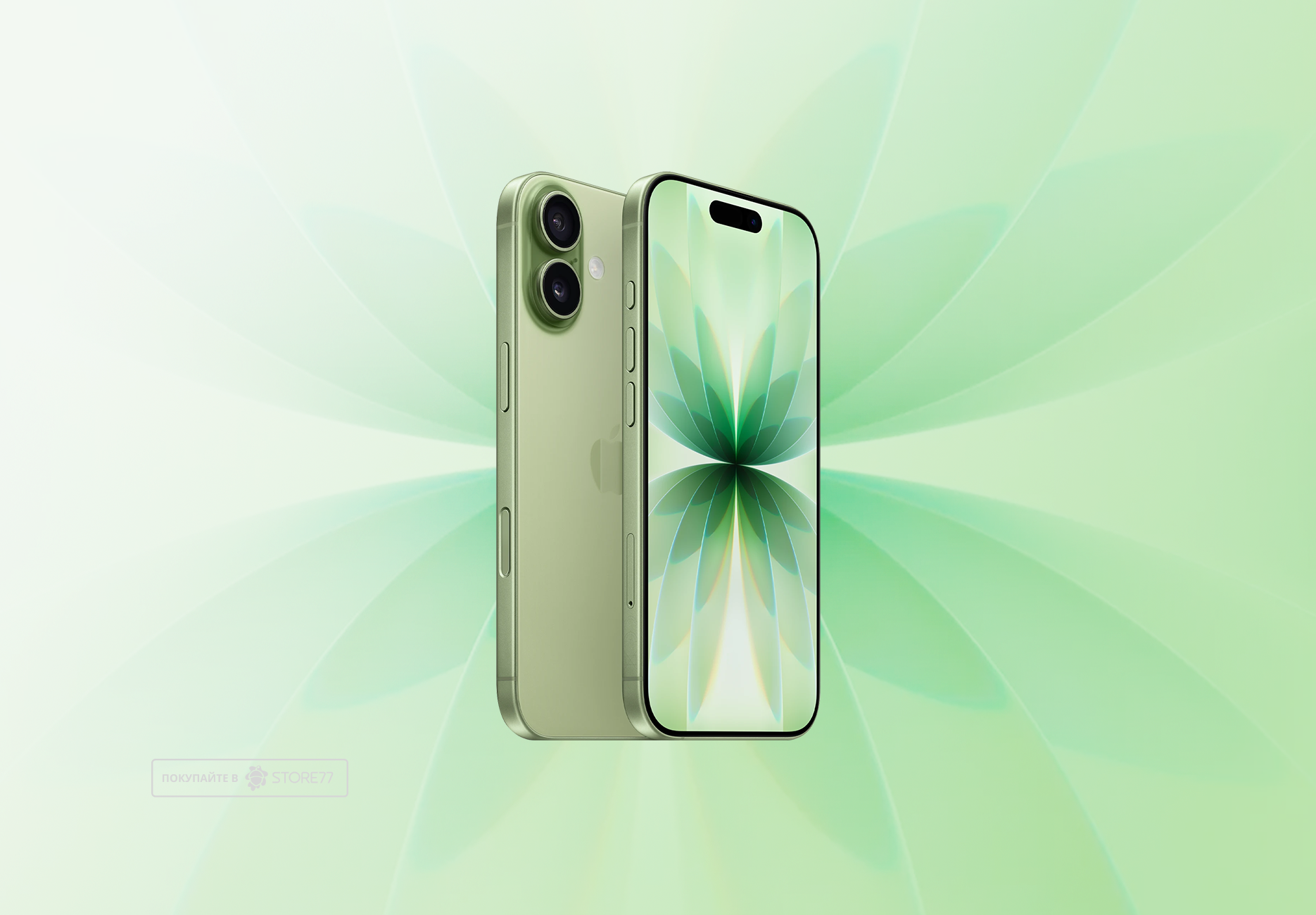 Телефон Apple iPhone 17 256 ГБ, eSim (электронная SIM-карта), цвет: шалфейный (Sage)