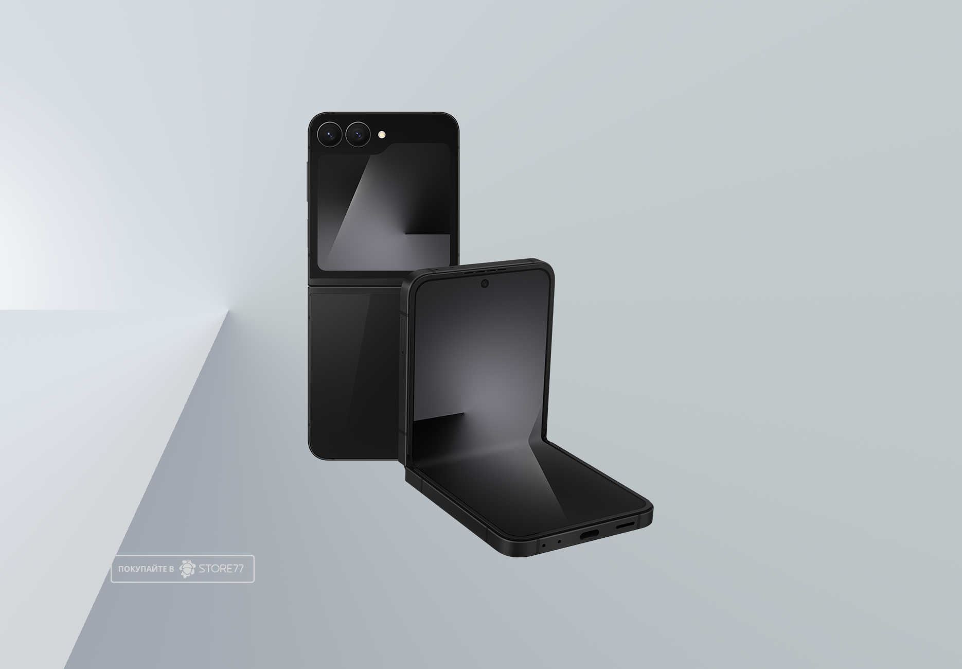 Телефон Samsung Galaxy Z Flip7 FE 8/128 ГБ, цвет: черный (Black)