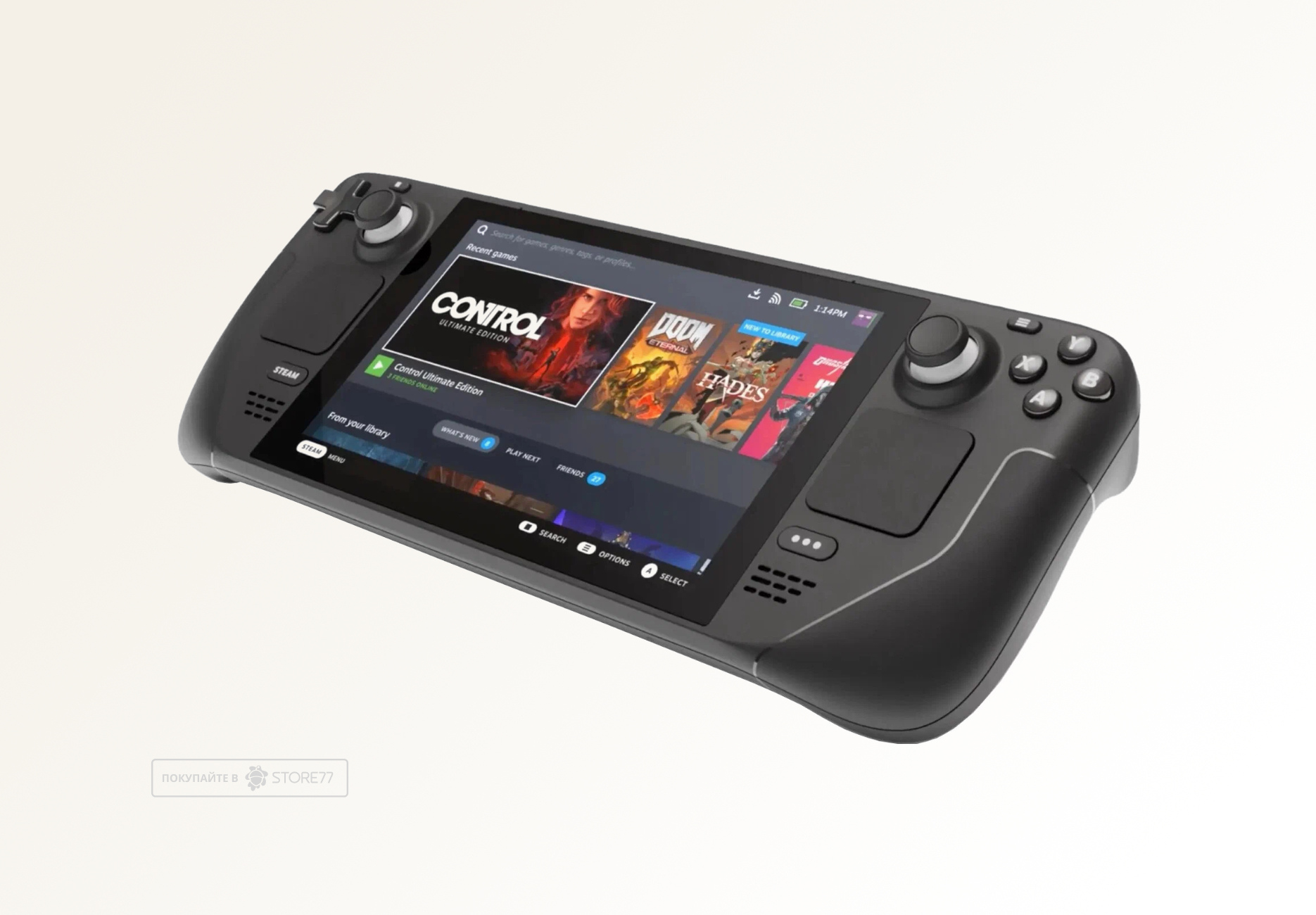 Игровая приставка Valve Steam Deck OLED 512 ГБ (Черная)