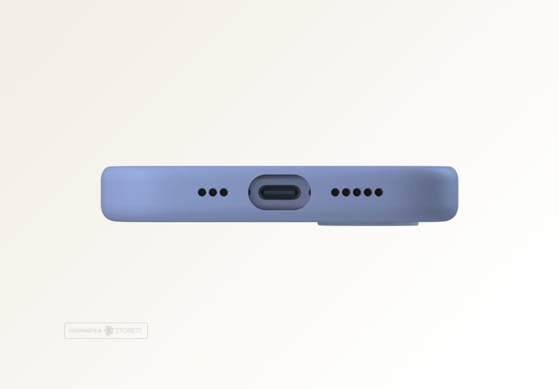 Чехол Uniq LINO Pearl для iPhone 16 с поддержкой MagSafe (Синий)