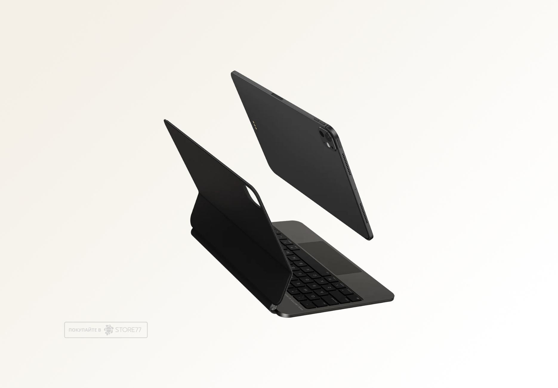 Клавиатура Uniq Venno Pro для iPad Pro 11 M4/M5 (Черная)