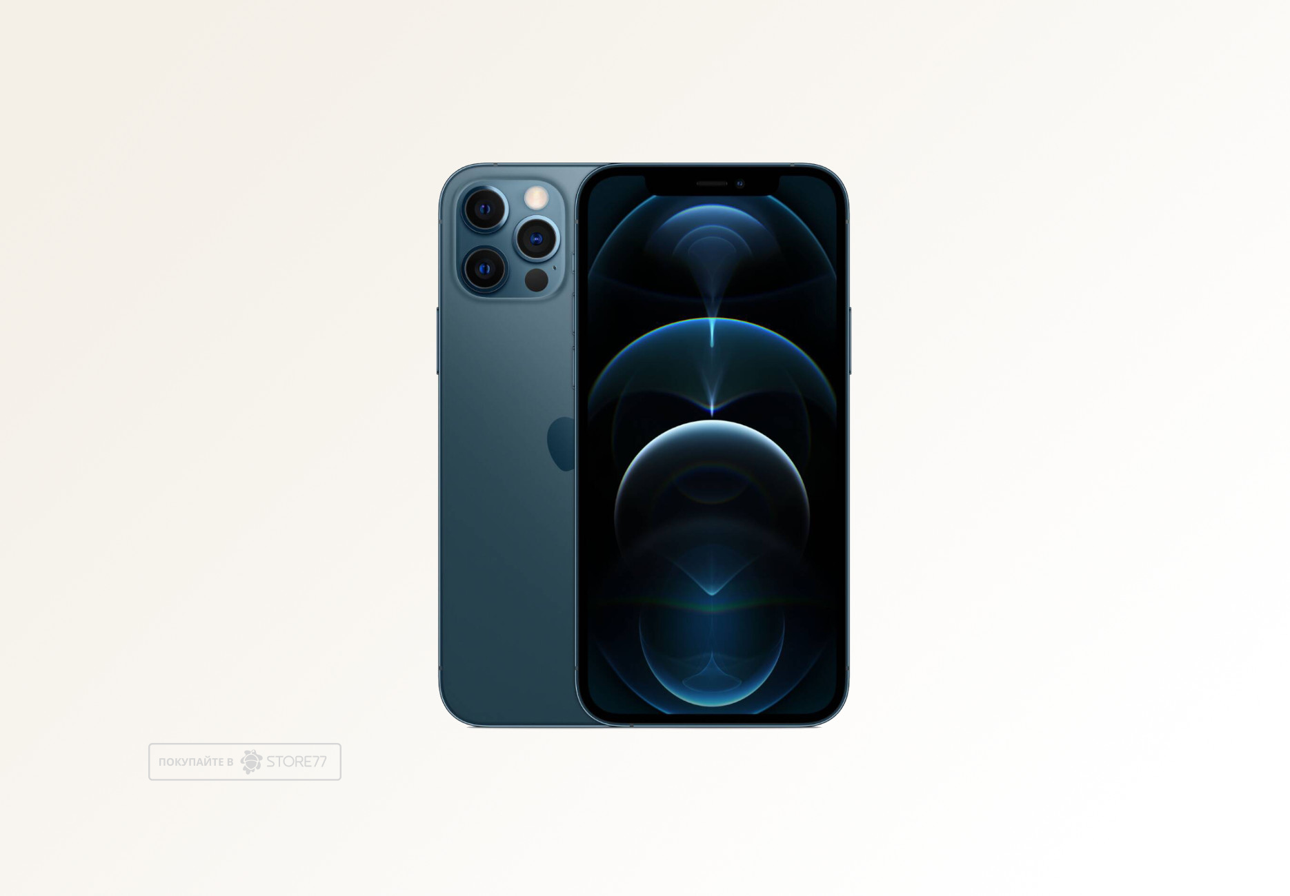 Телефон Apple iPhone 12 Pro 256 ГБ, цвет:тихоокеанский синий (Pacific blue) (Уценка)