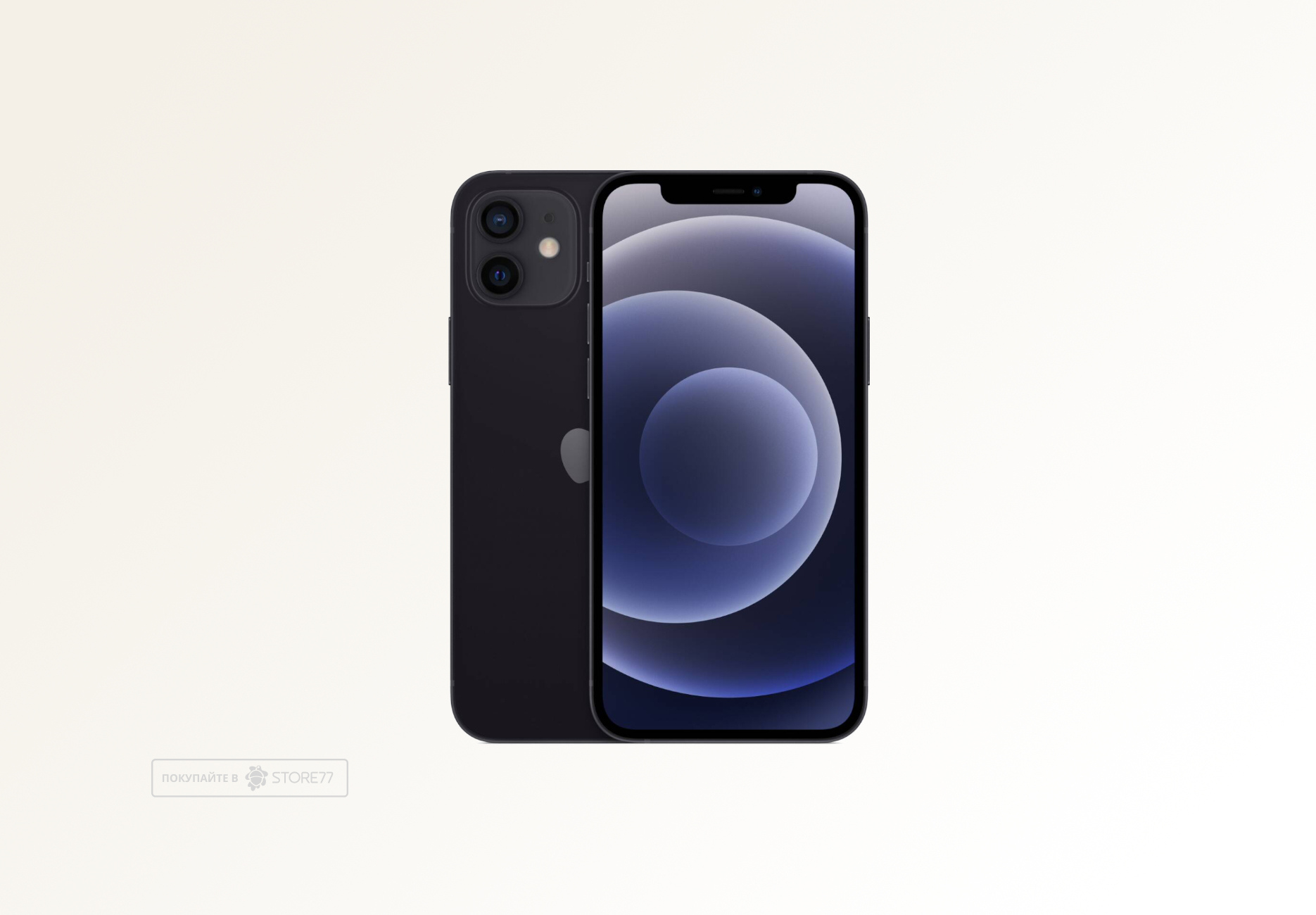 Телефон Apple iPhone 12 256 ГБ, цвет: черный (Black) (Уценка)