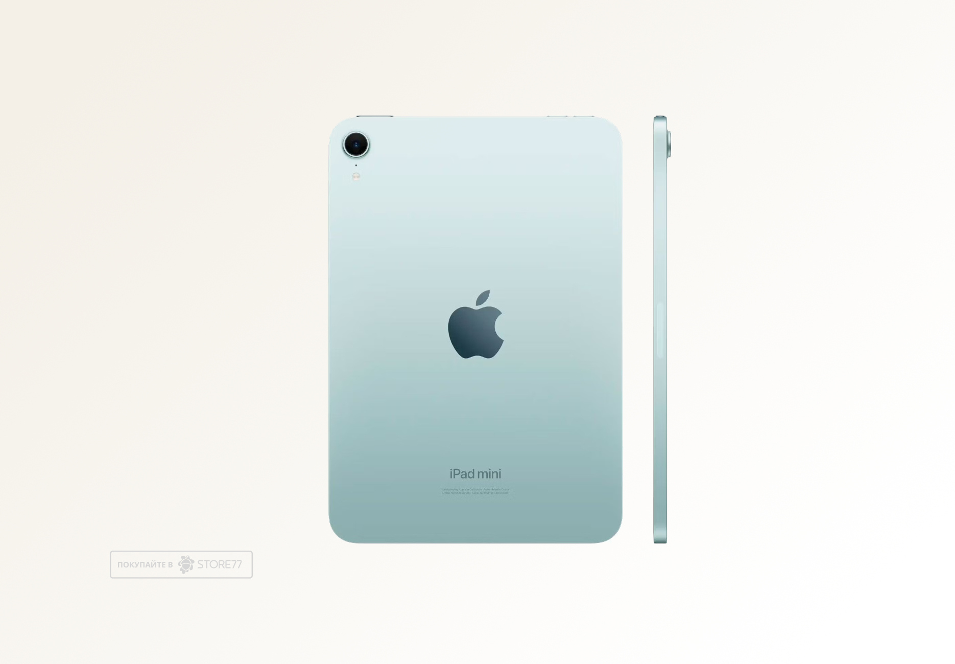 Планшет Apple iPad mini (2024) 256 ГБ Wi-Fi + Сотовая связь (Cellular) (Голубой)
