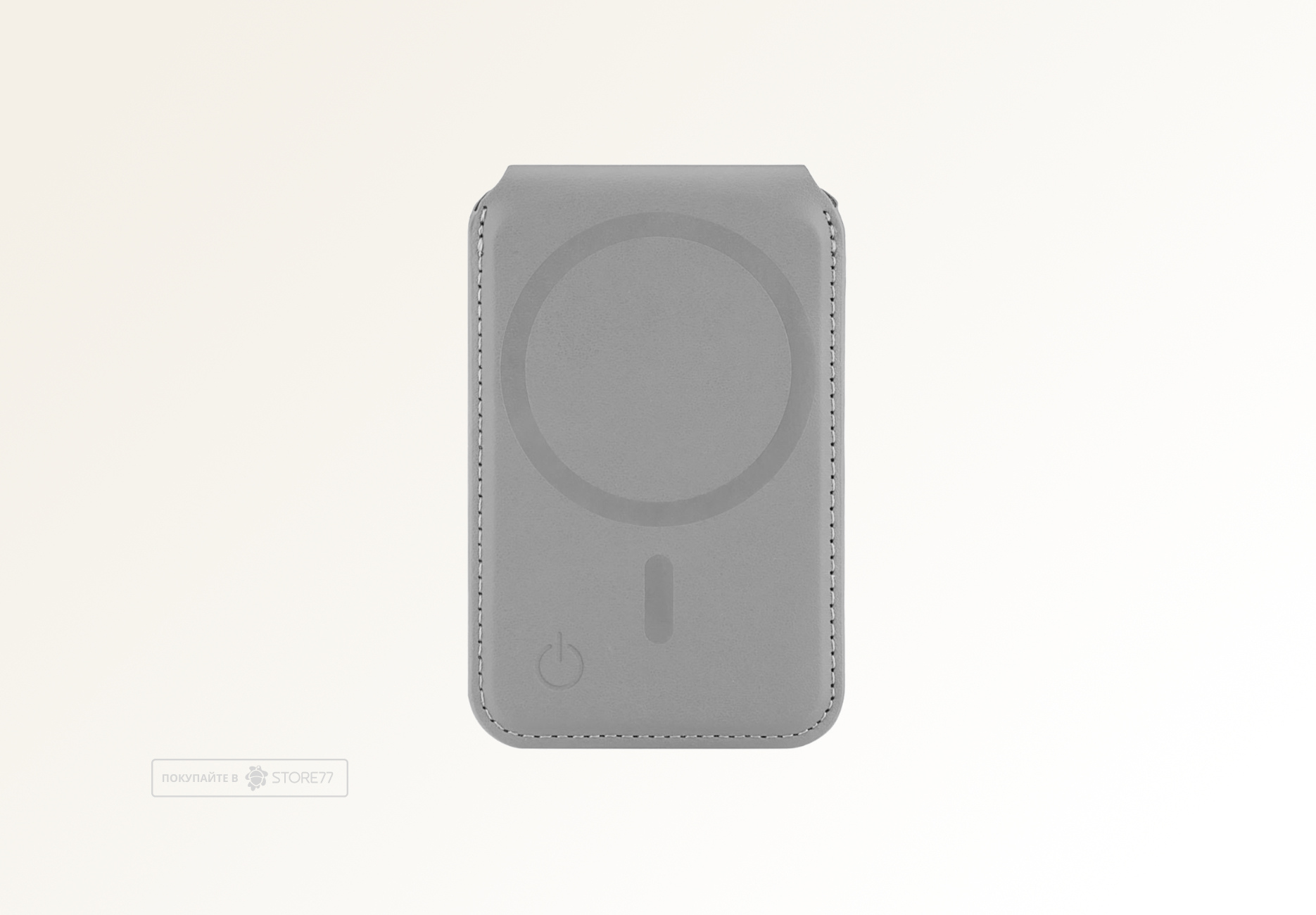 Картхолдер uBear Fold с MagSafe и Find My (Серый)