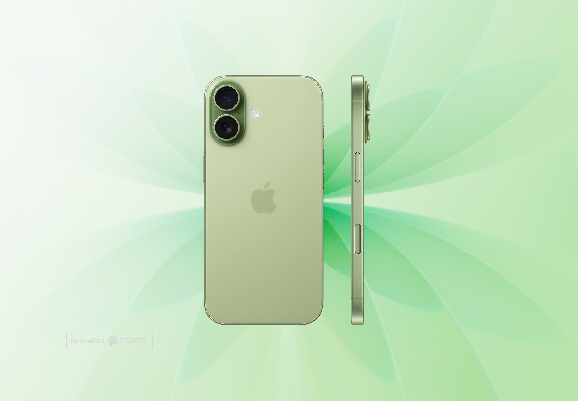 Телефон Apple iPhone 17 512 ГБ, eSim (электронная SIM-карта), цвет: шалфейный (Sage)