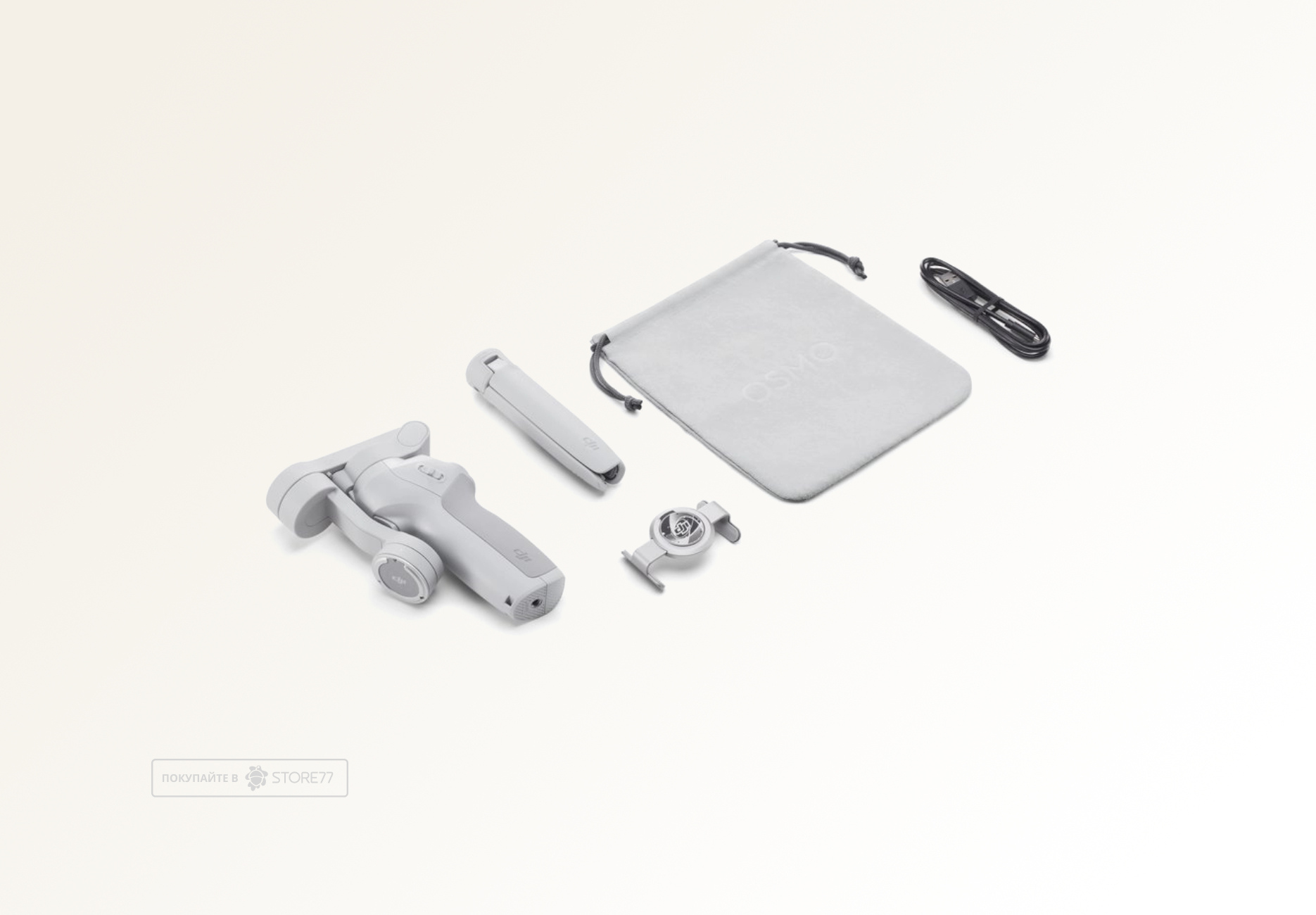 Стабилизатор DJI Osmo Mobile SE (Серый)