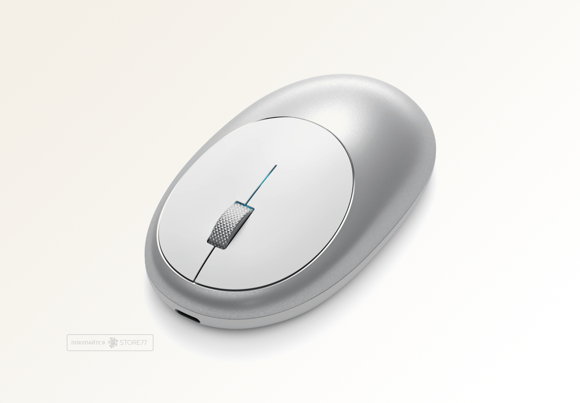 Беспроводная компьютерная мышь Satechi M1 Bluetooth Wireless Mouse (Серебряный)