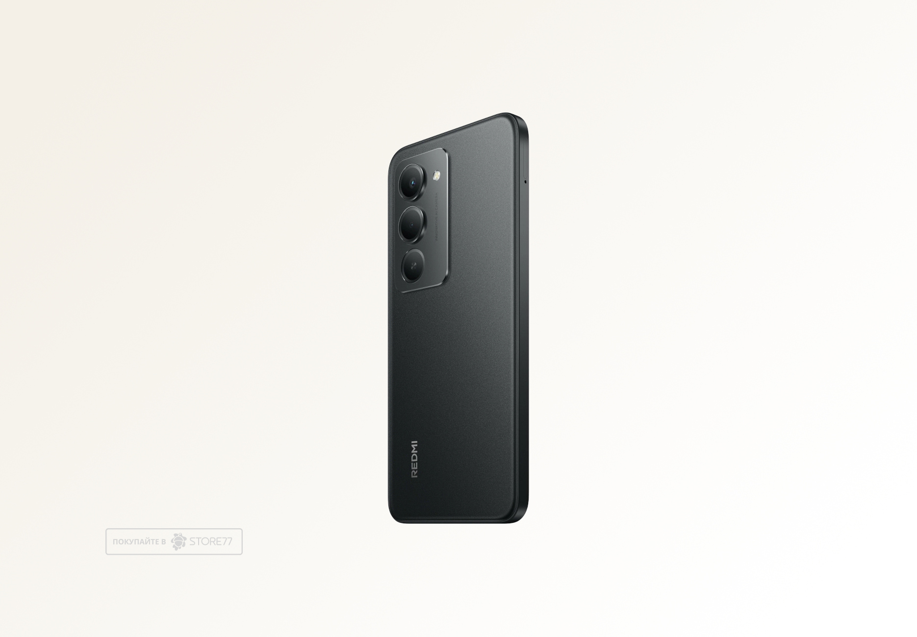 Телефон Xiaomi Redmi 15 8/256 ГБ, цвет: полуночно-черный (Midnight Black)