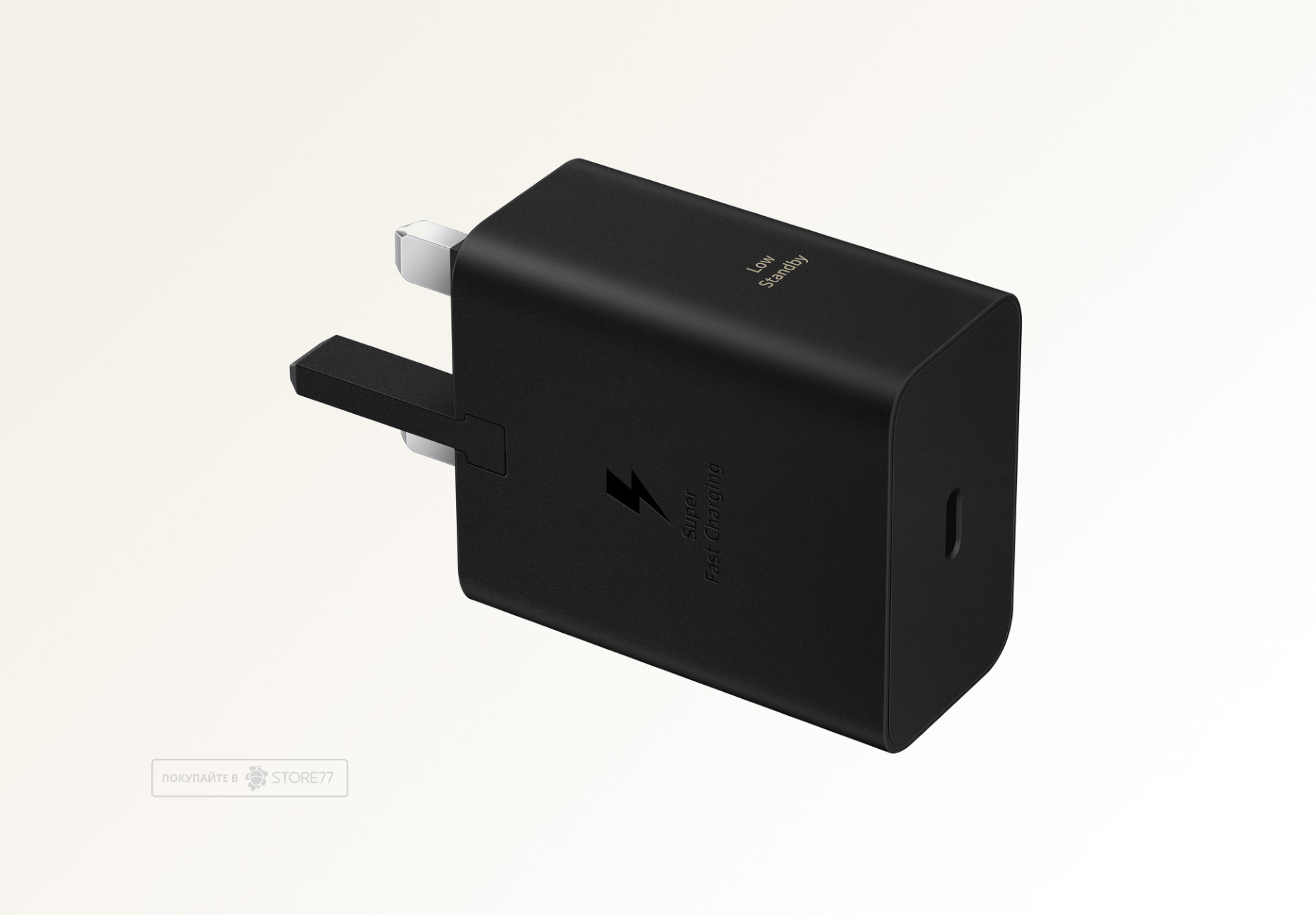 Сетевое зарядное устройство Samsung USB-C, 60 Вт EP-T6010 (Черное)