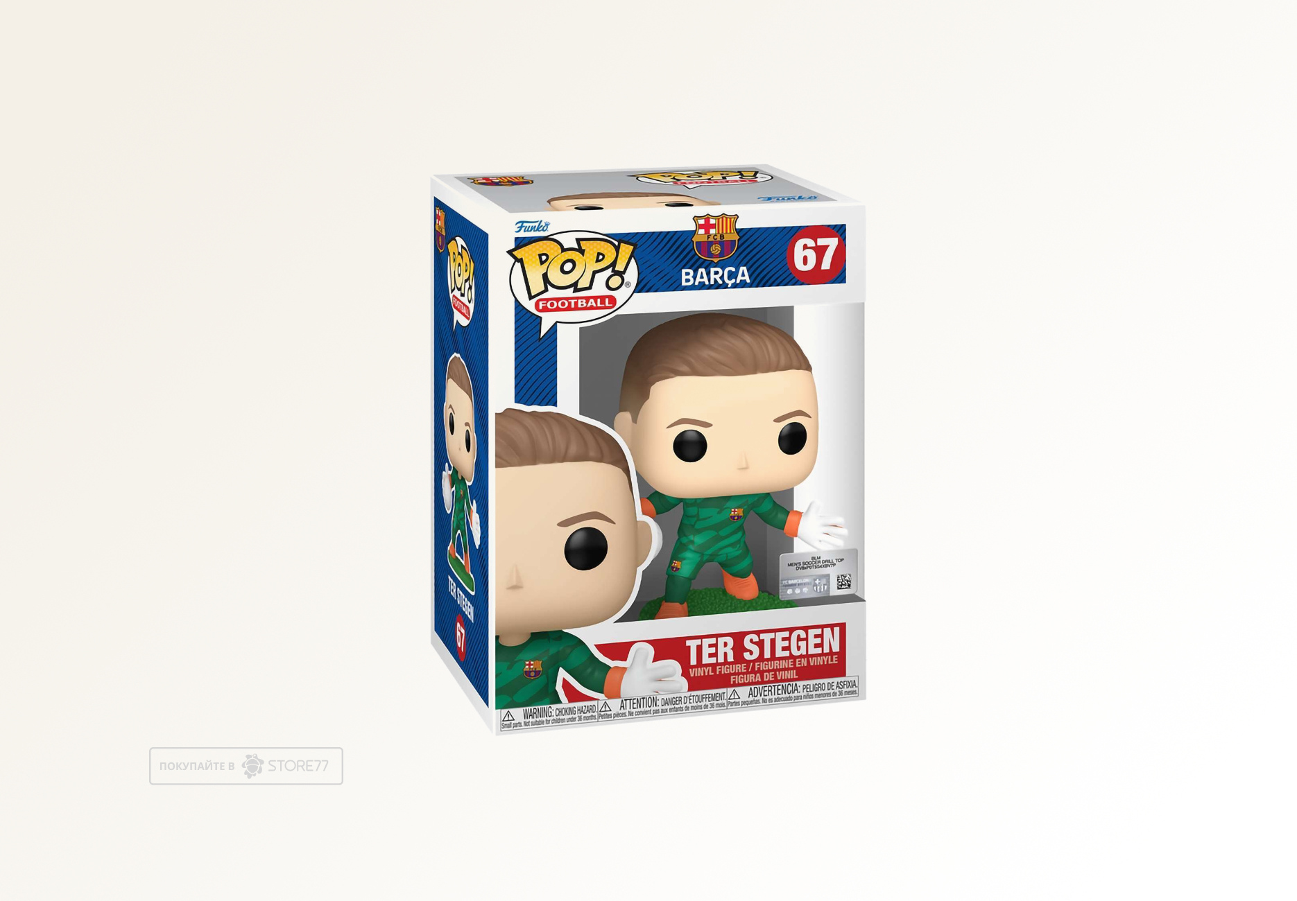Фигурка Funko POP! Football Barcelona Ter Stegen (67)