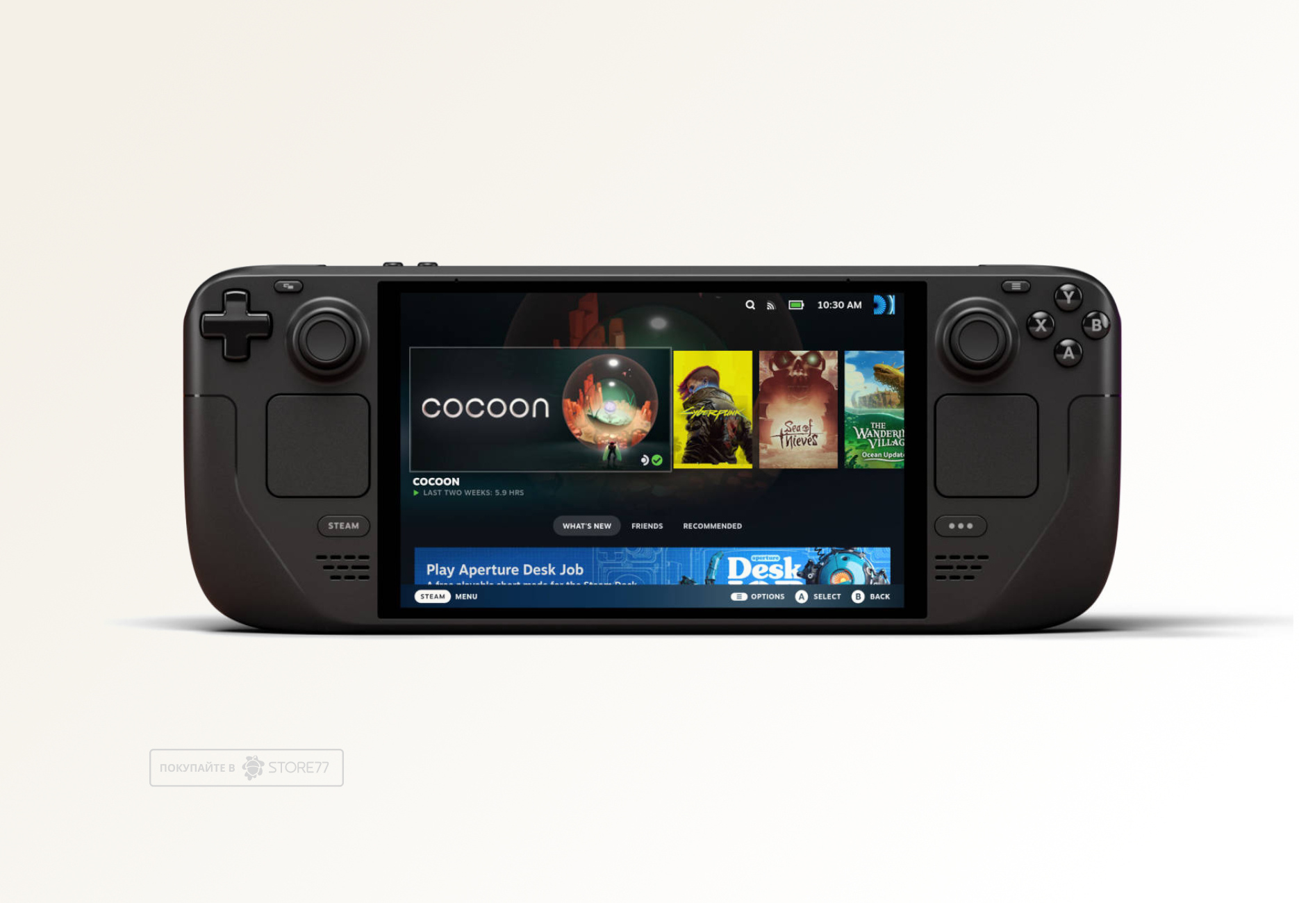 Игровая приставка Valve Steam Deck OLED 1 ТБ (Черная)