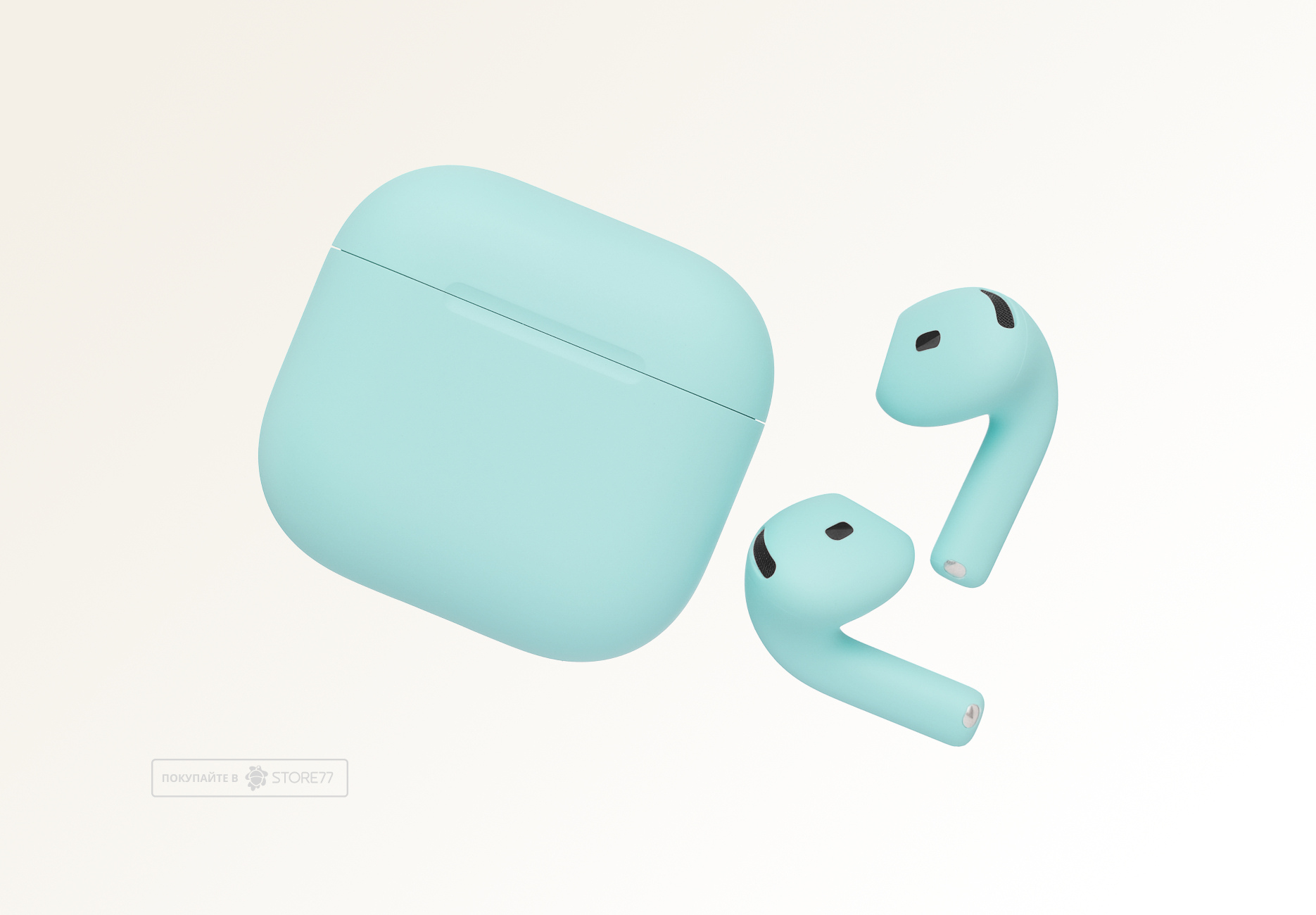 Беспроводные наушники Apple AirPods 4 с шумоподавлением (Тиффани)