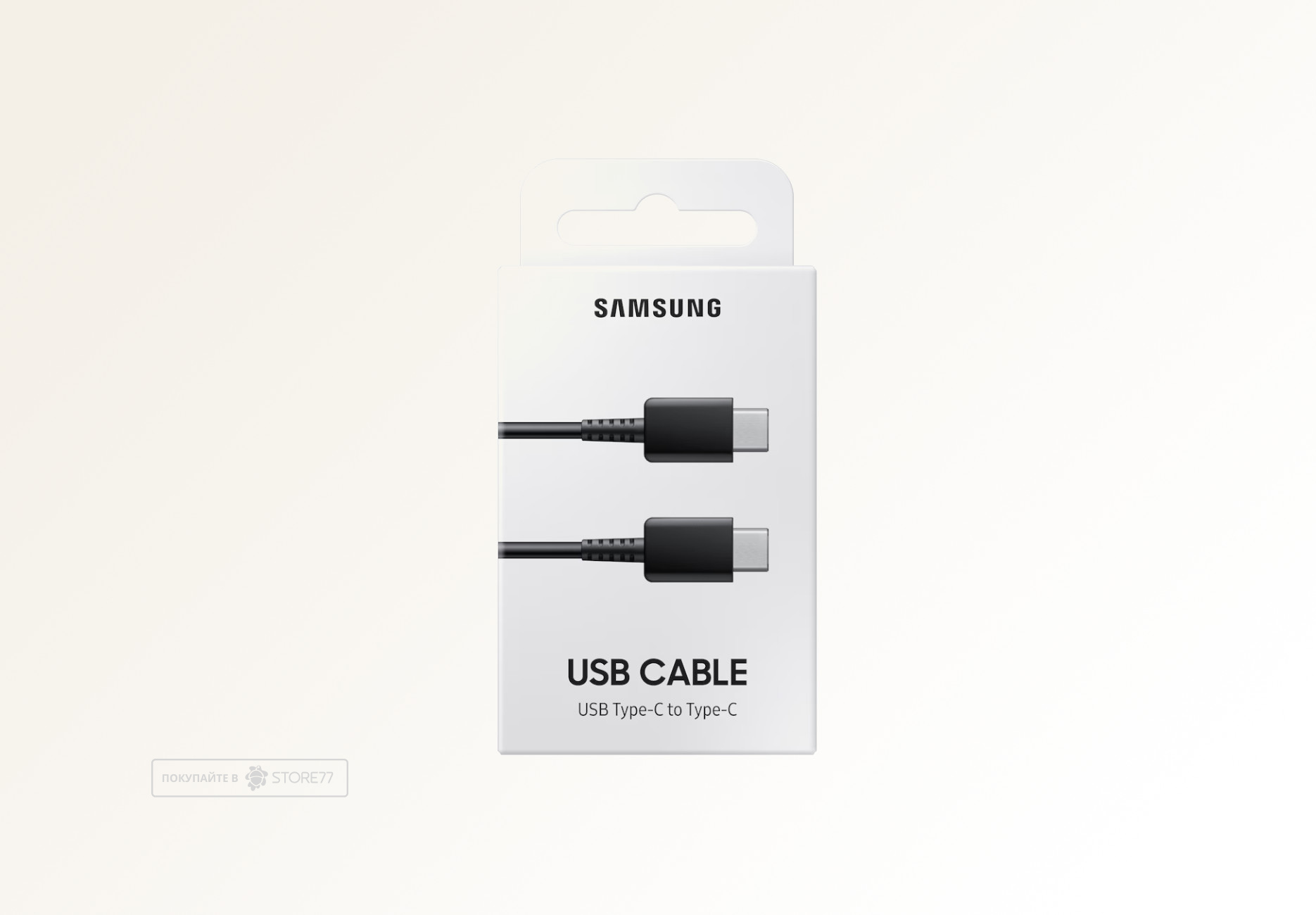 Кабель Samsung EP-DA705 USB-C + USB-C, 60 Вт, 1 м (Черный)