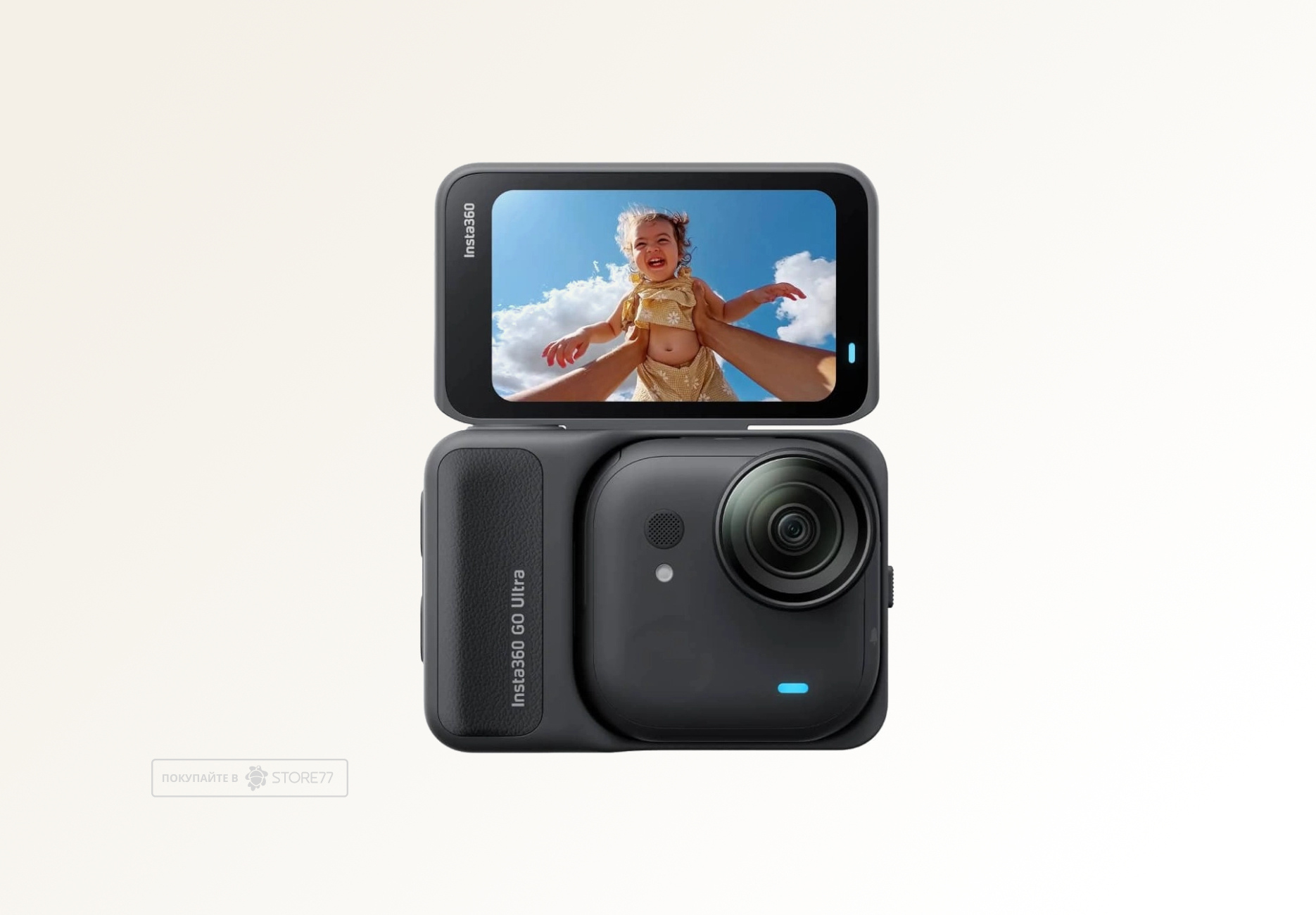 Экшн-камера Insta360 GO Ultra, цвет: черный (Black)