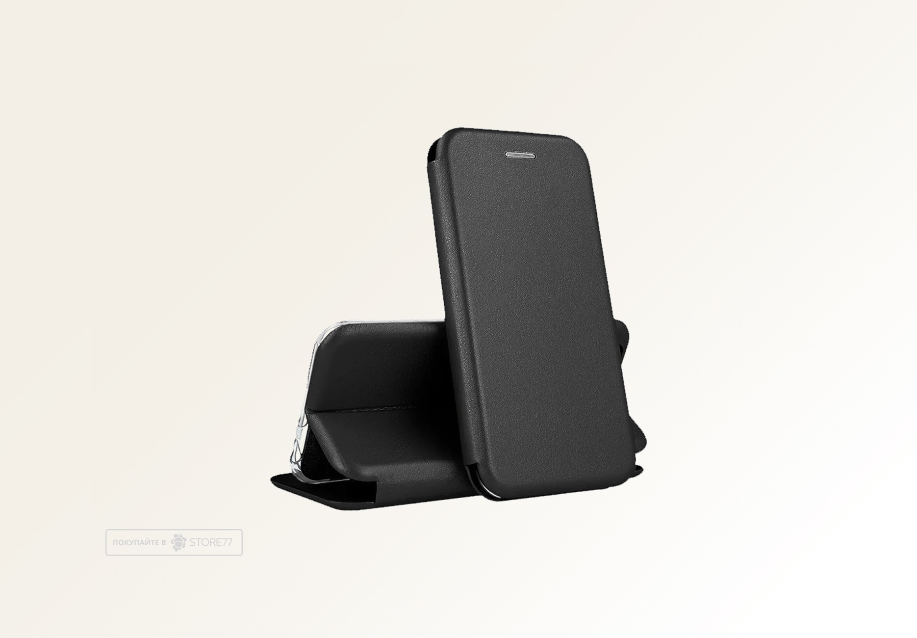 Чехол-книжка для Samsung Galaxy A35 (Черный)
