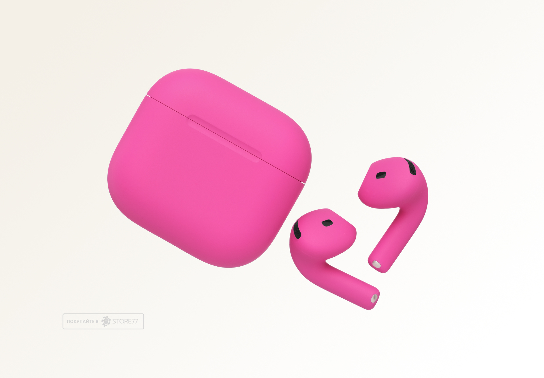 Беспроводные наушники Apple AirPods 4 с шумоподавлением (Фуксия)
