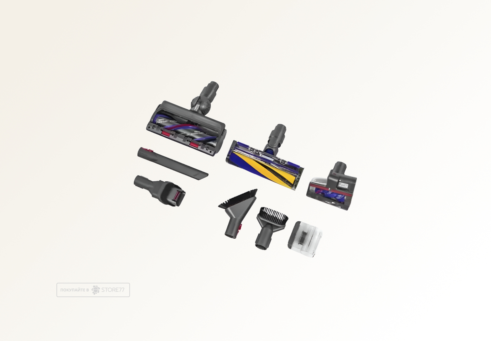 Беспроводной пылесос Dyson V15 Detect Absolute (Серый/Золотой)