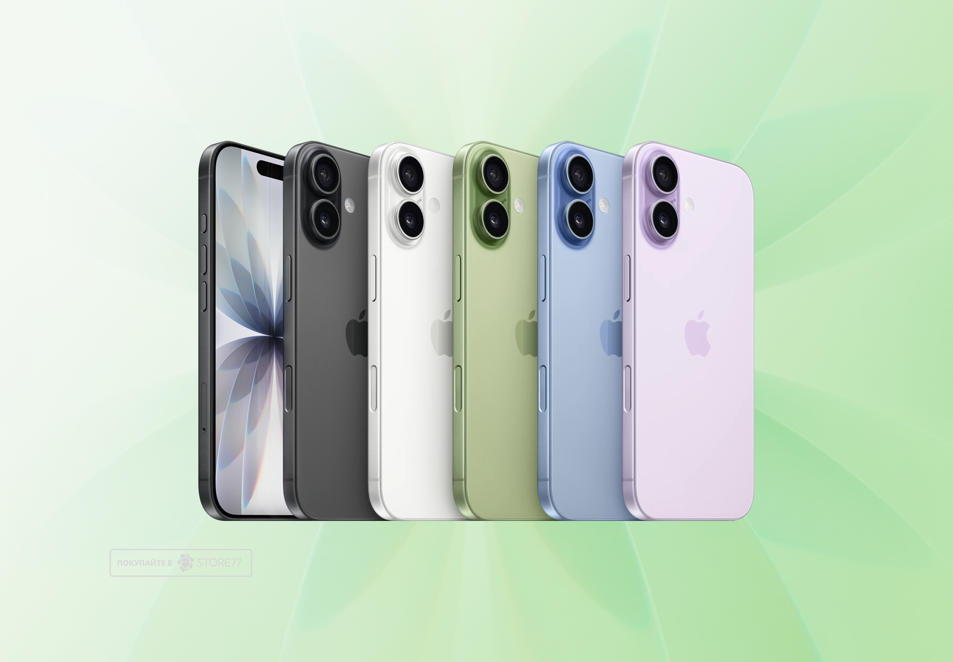 Телефон Apple iPhone 17 512 ГБ, eSim (электронная SIM-карта), цвет: шалфейный (Sage)