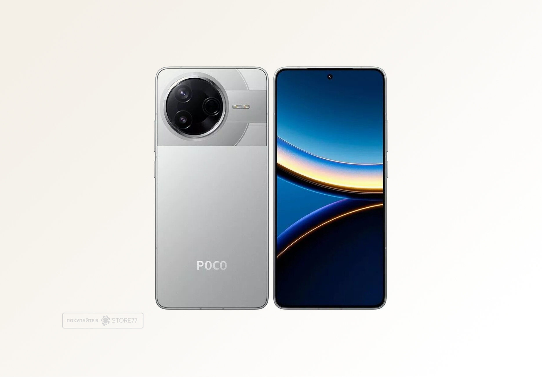 Телефон Poco F7 Pro 12/512 ГБ, цвет: серебристый (Silver)