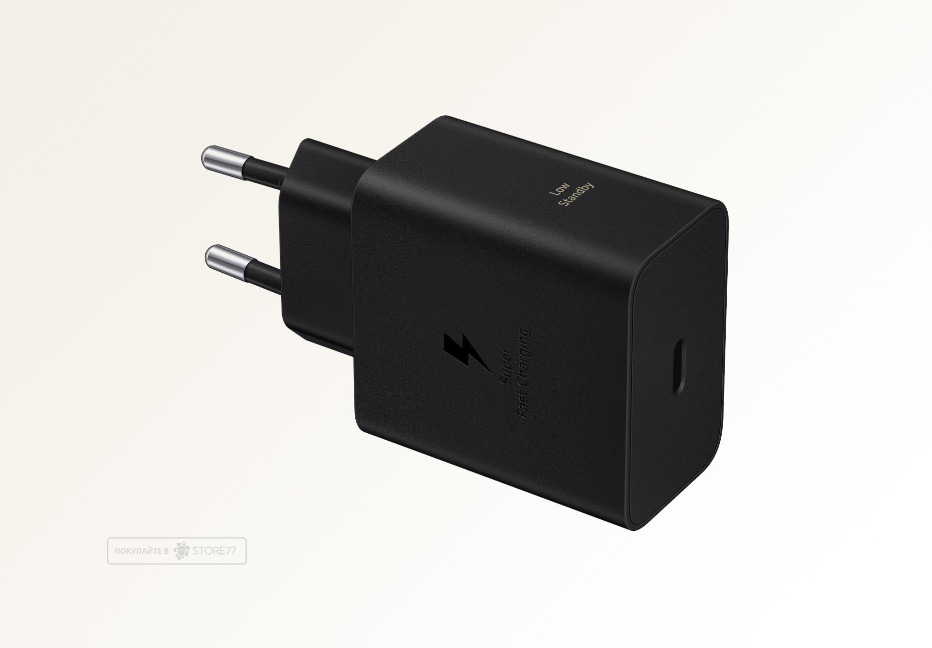 Сетевое зарядное устройство Samsung USB-C, 60 Вт EP-T6010 (Черное)