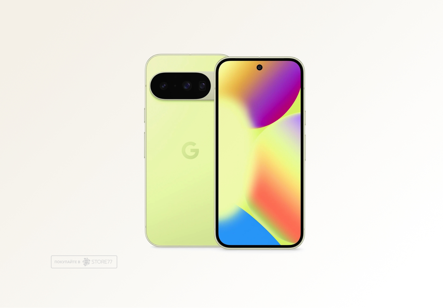 Телефон Google Pixel 10 12/128 ГБ цвет: лемонграсс (Lemongrass)