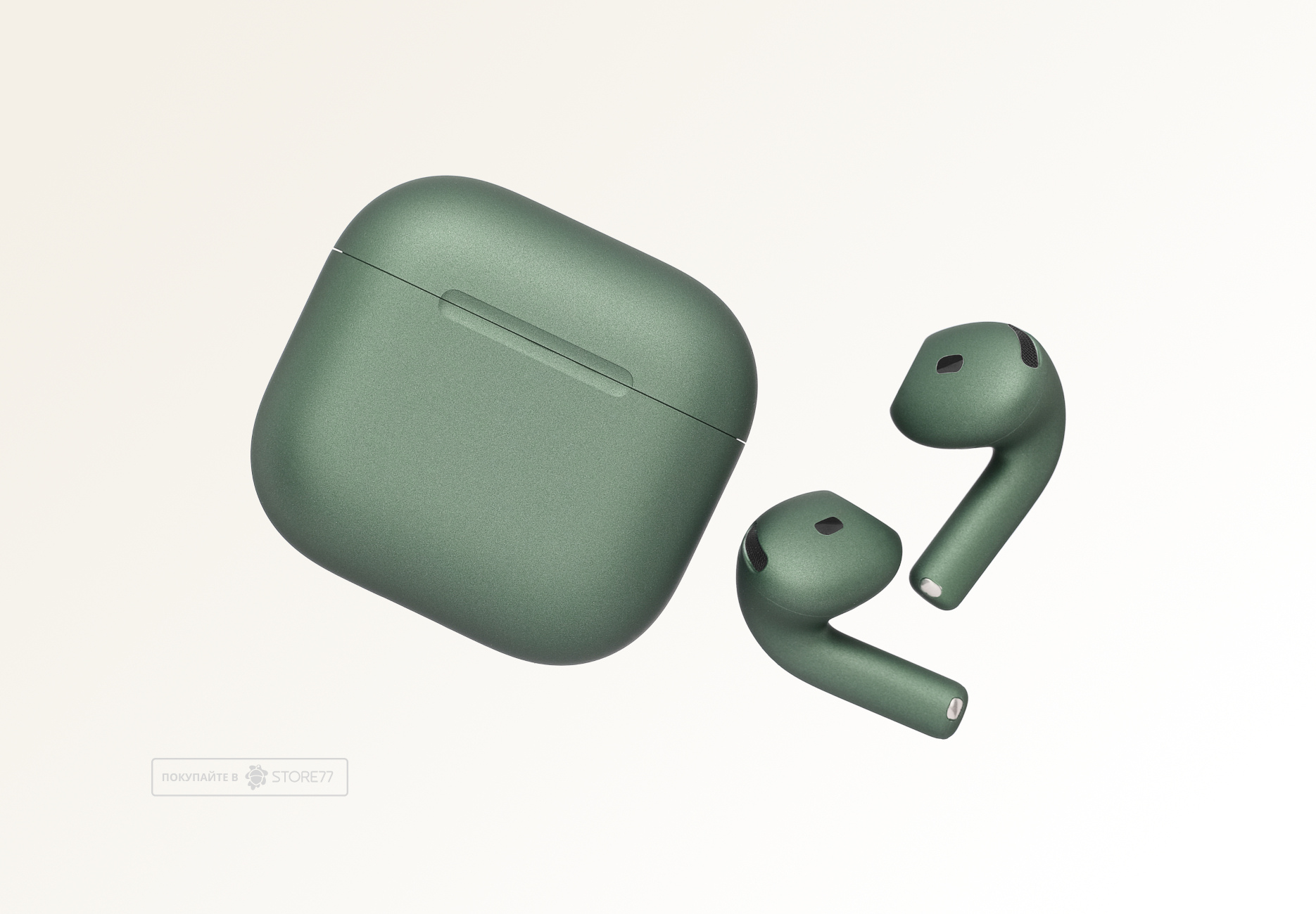 Беспроводные наушники Apple AirPods 4 с шумоподавлением (Альпийский зеленый)