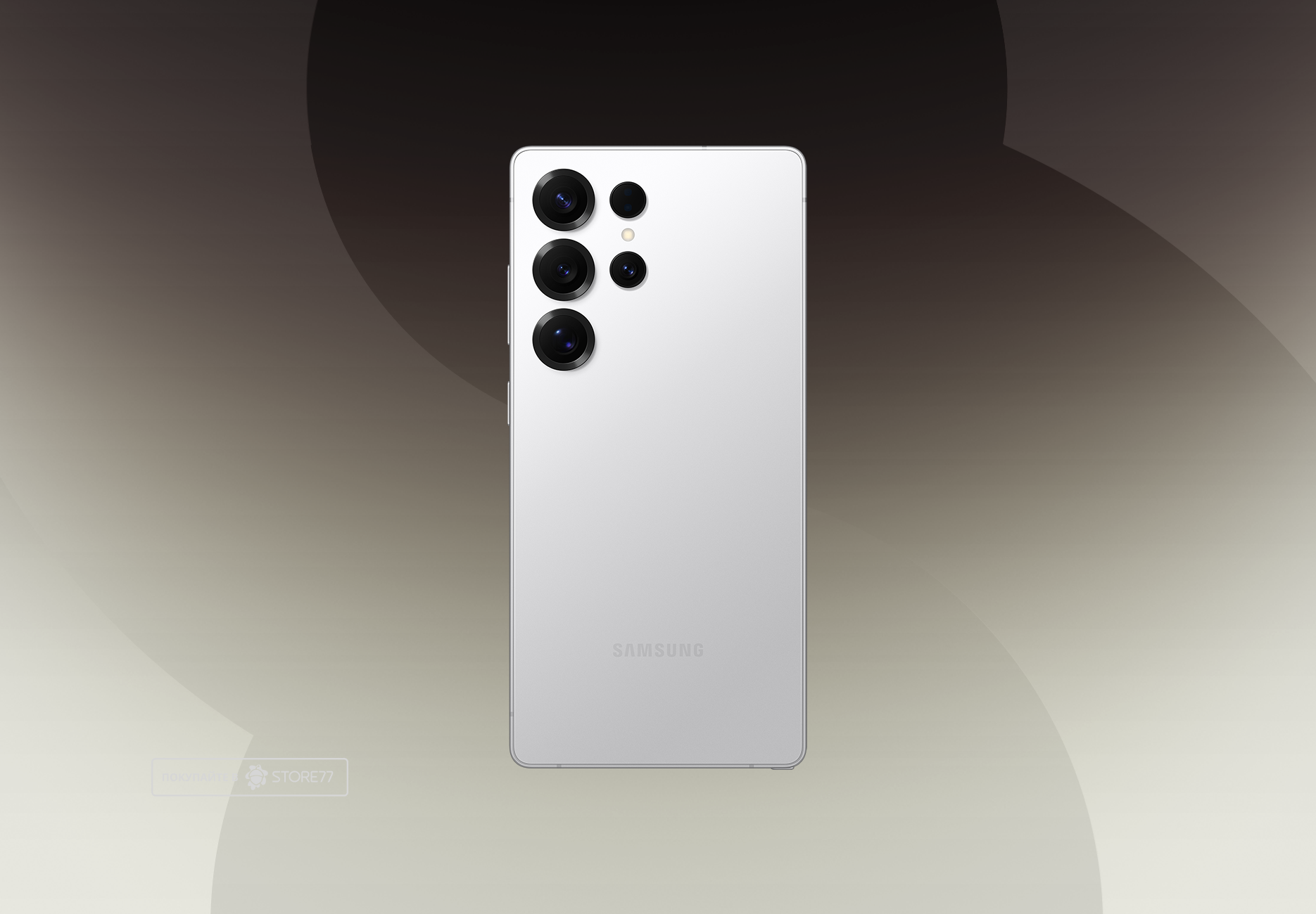 Телефон Samsung Galaxy S25 Ultra 12/256 ГБ, цвет: бело-серебристый титан (Titanium Whitesilver)