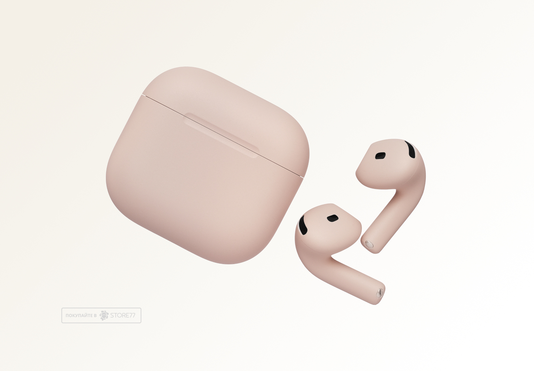 Беспроводные наушники Apple AirPods 4 с шумоподавлением (Пустынный)